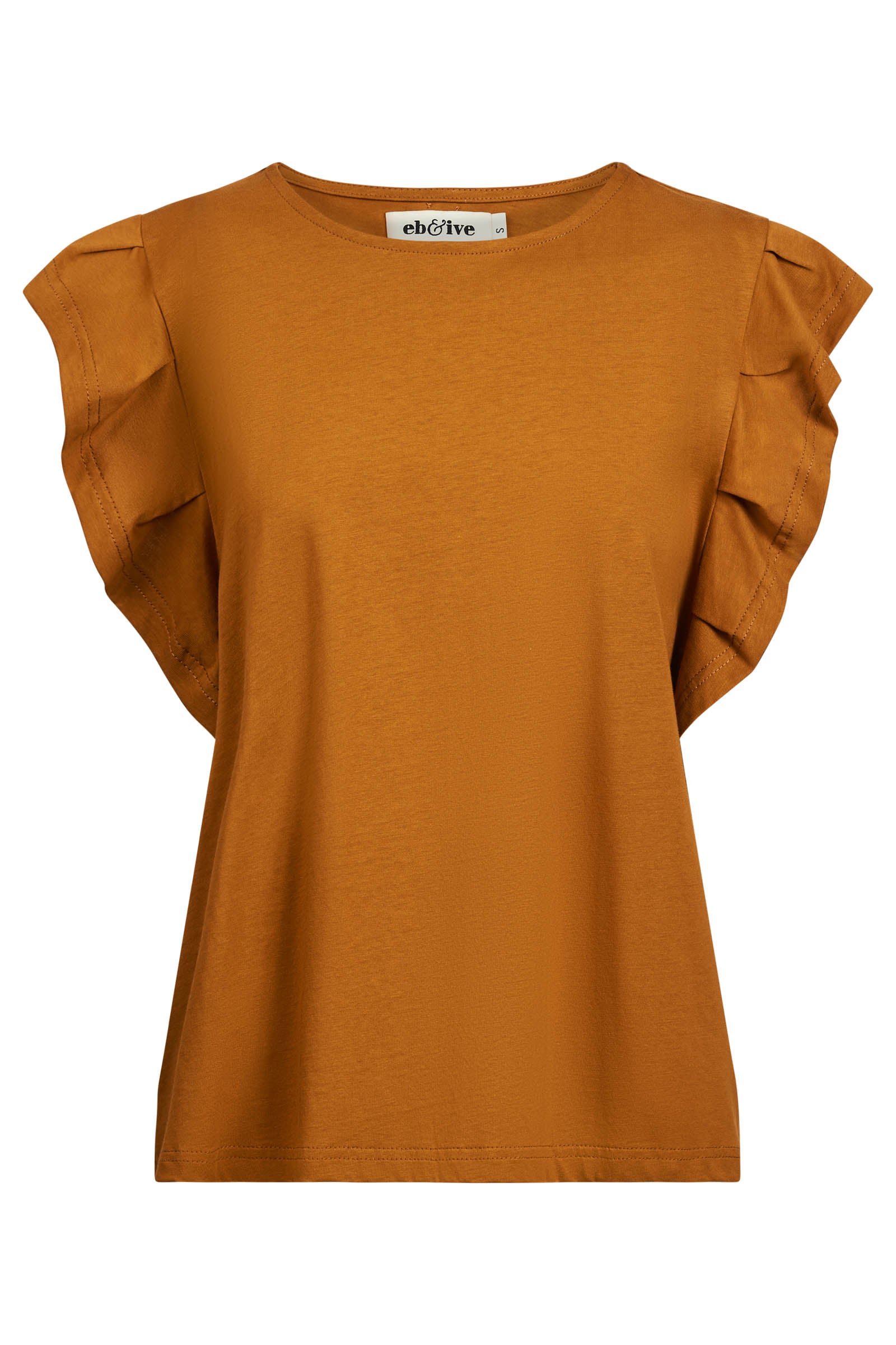 Francia Frill Tank - Caramel