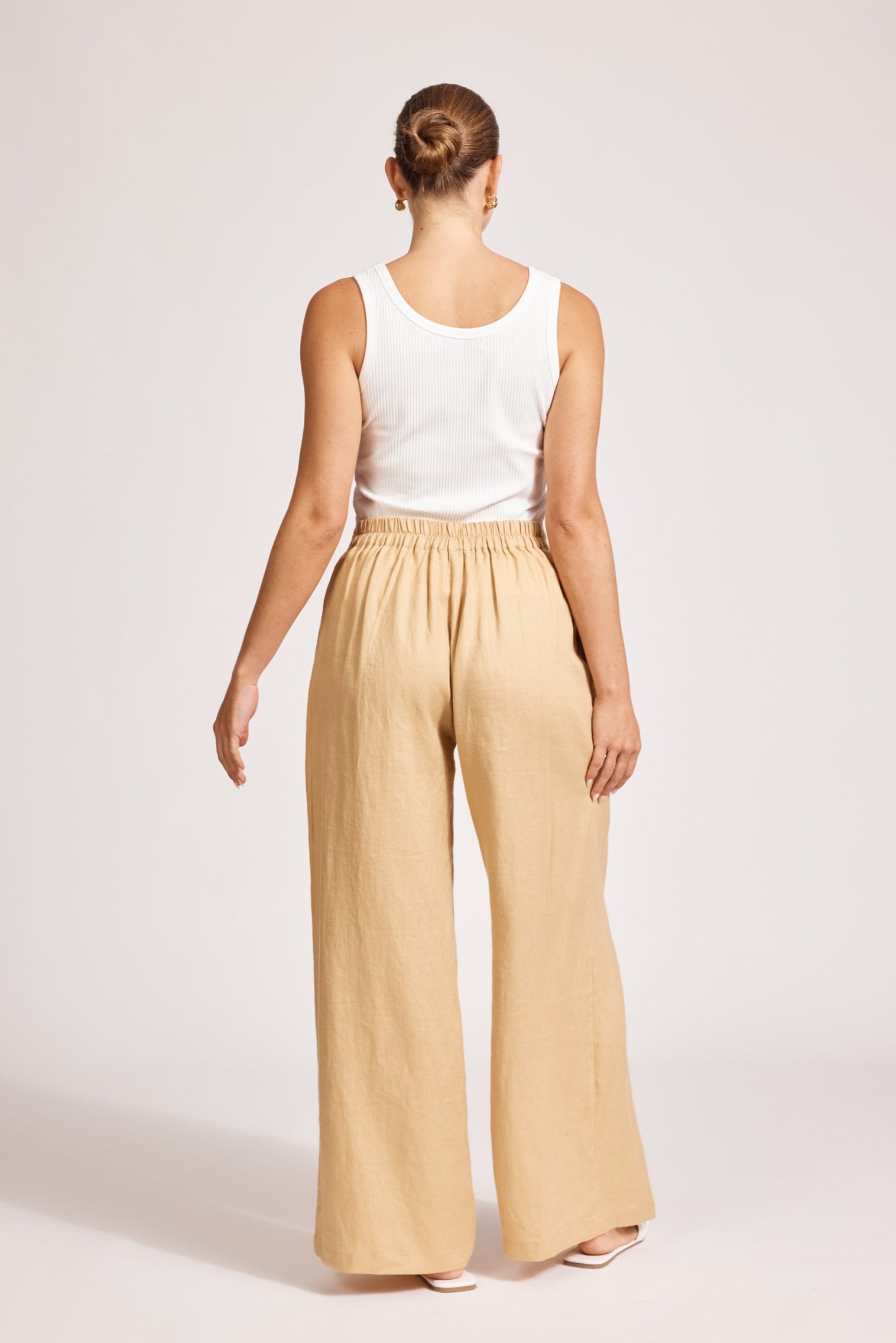 Miramar Palazzo Pant - Camel