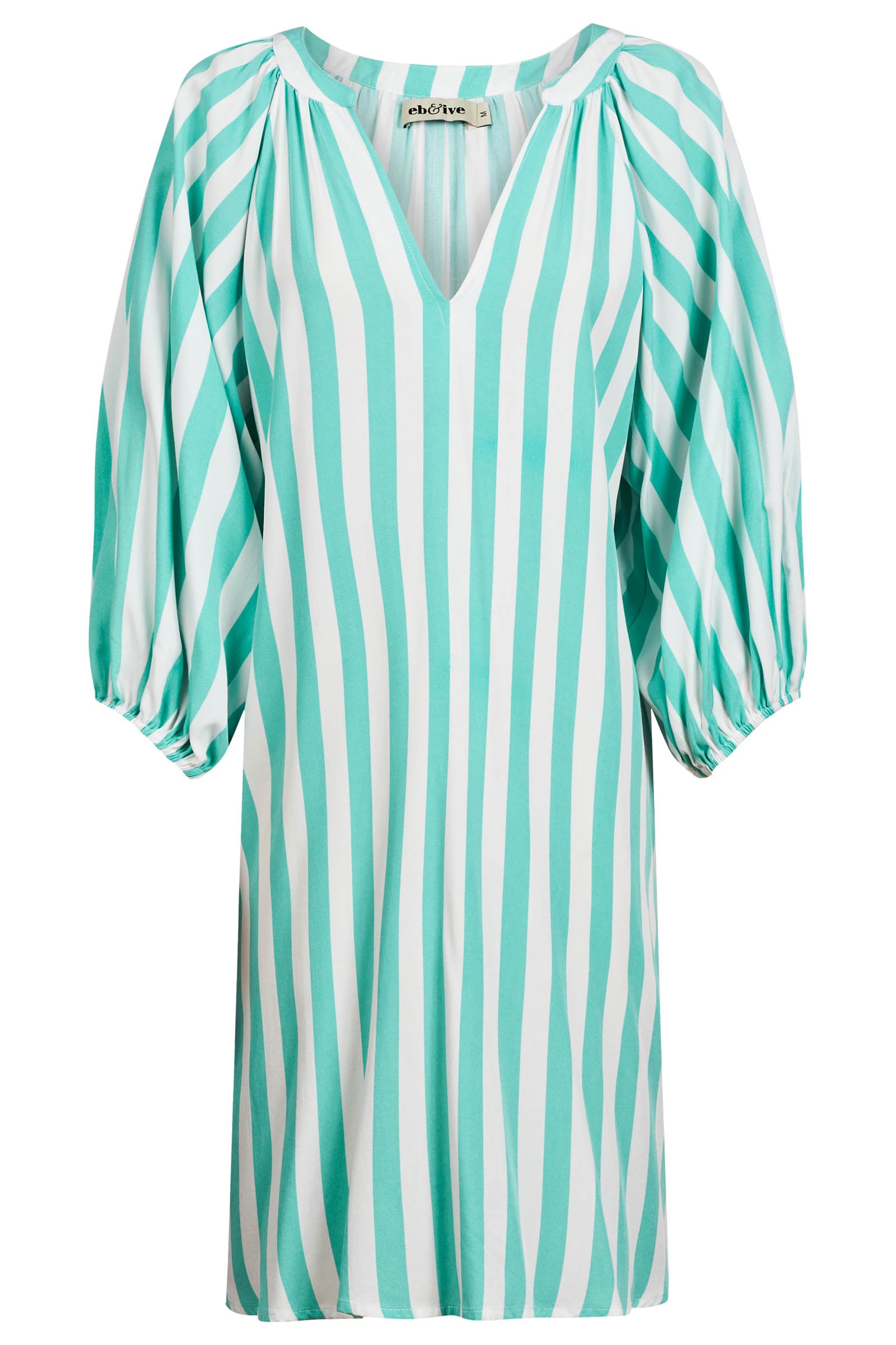 Treville Stripe Dress - Aqua