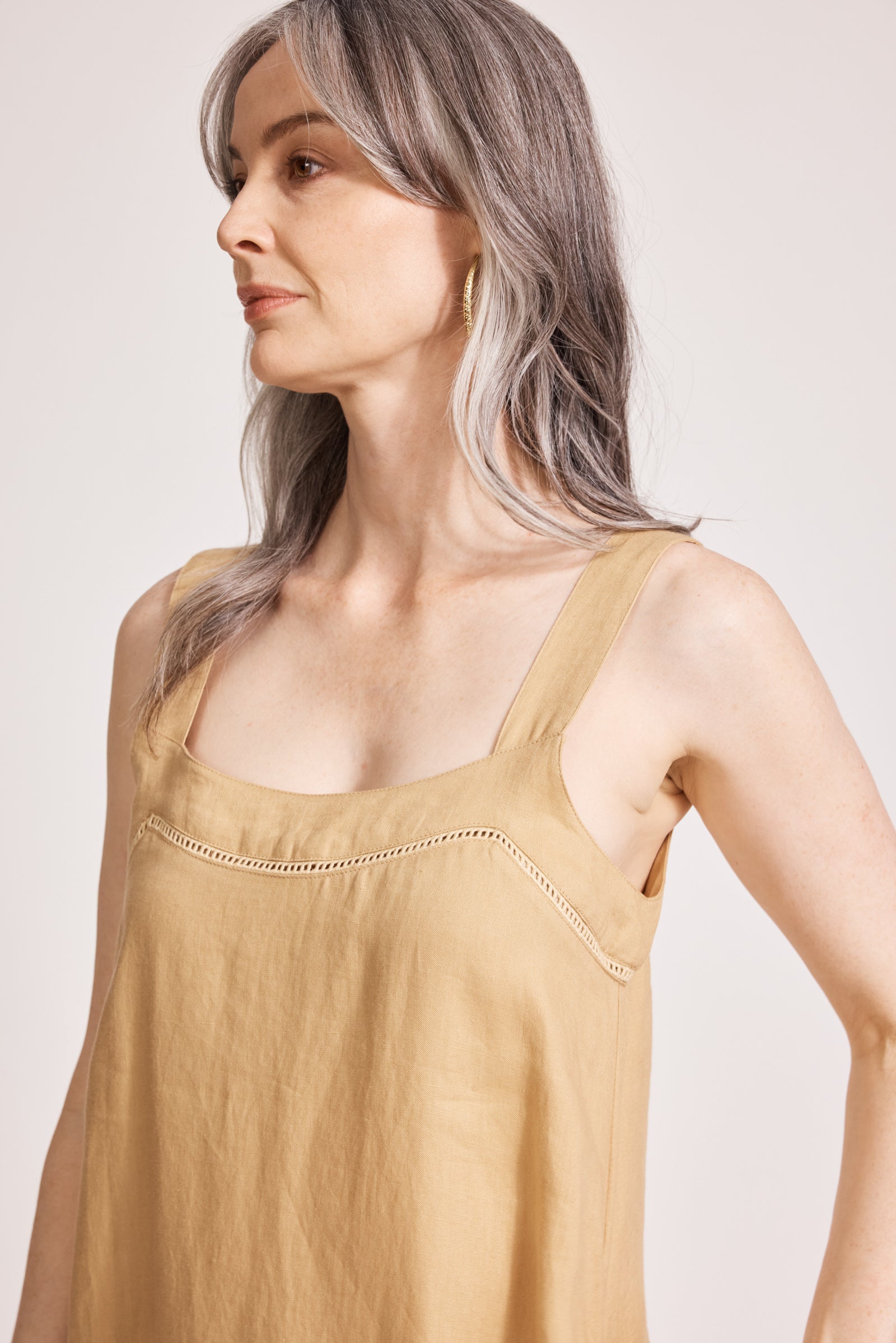 Miramar Tank Maxi Dress - Camel