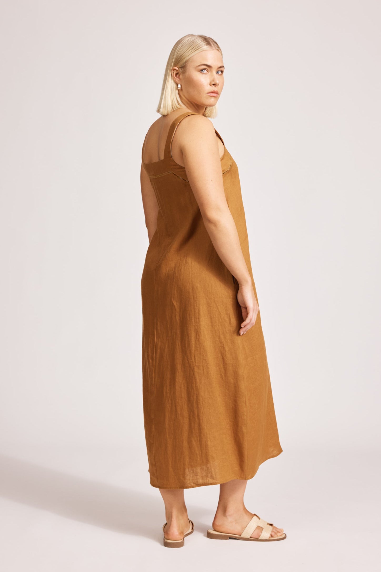 Miramar Tank Maxi Dress - Caramel