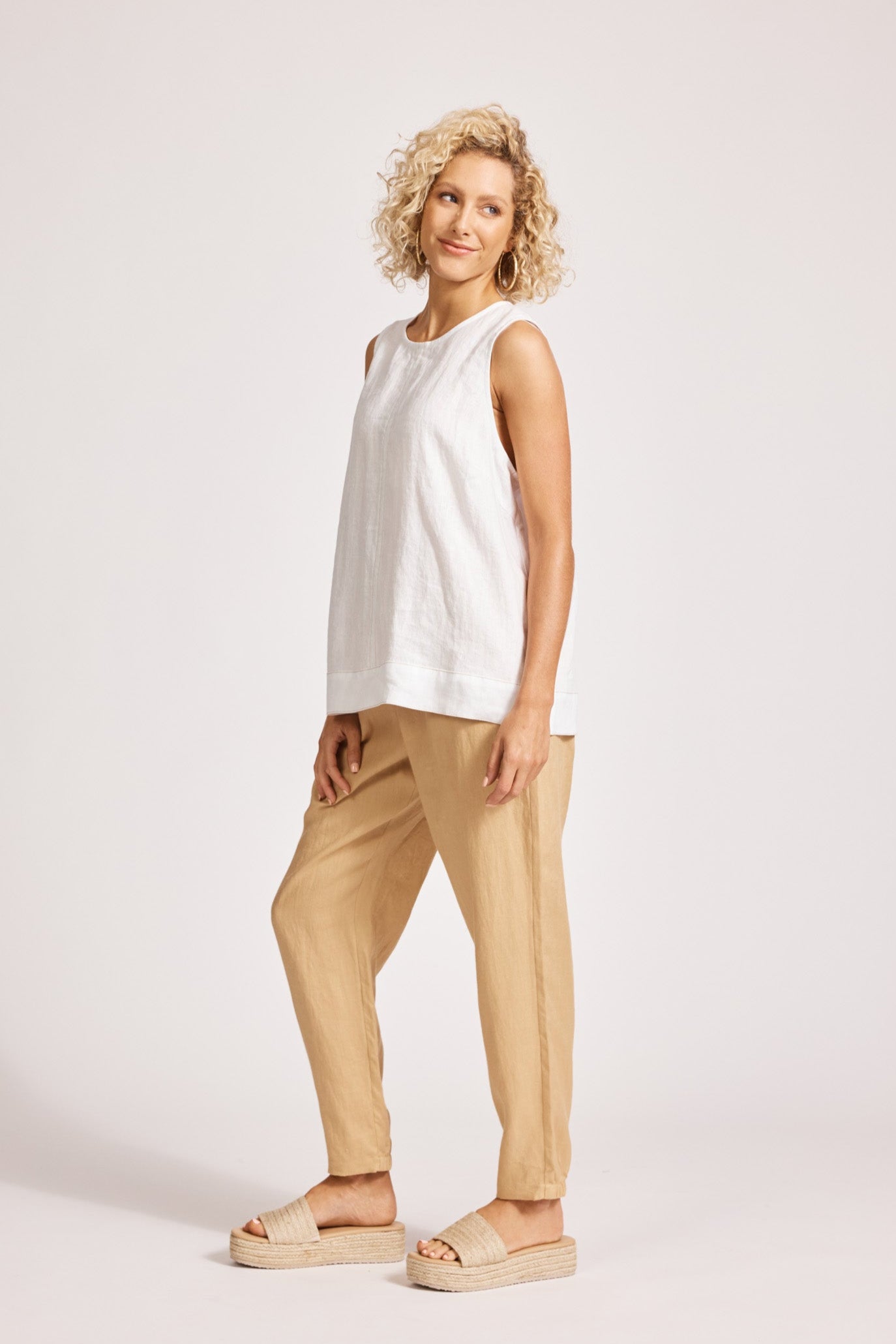 Miramar Tank Top - White
