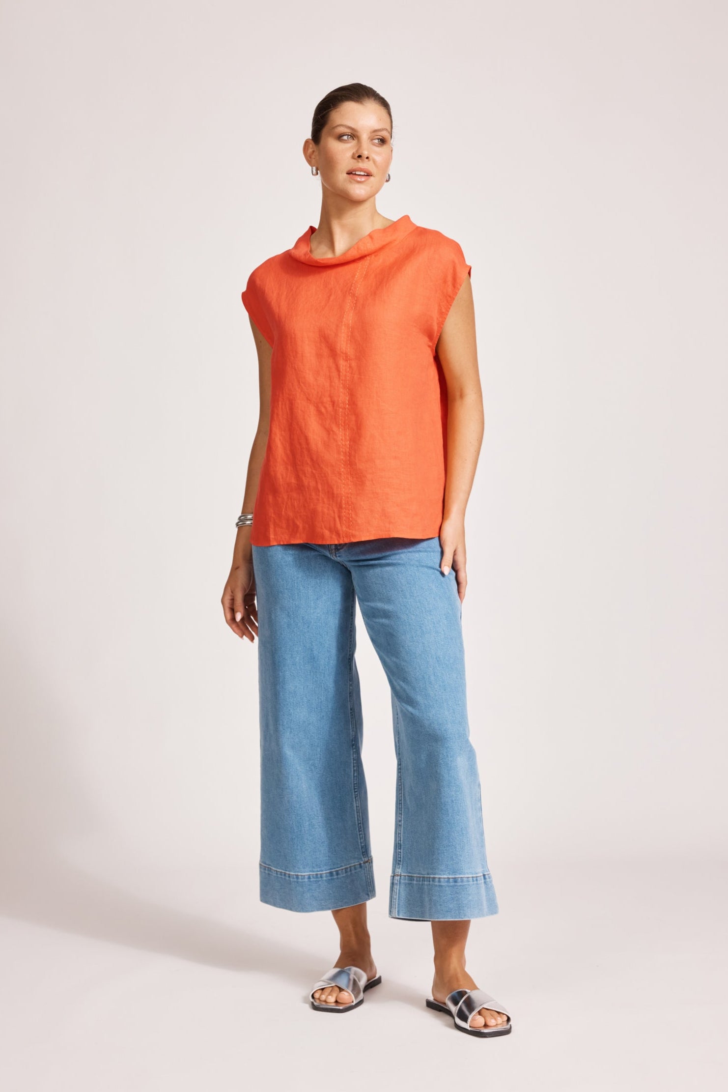 Miramar Top - Coral