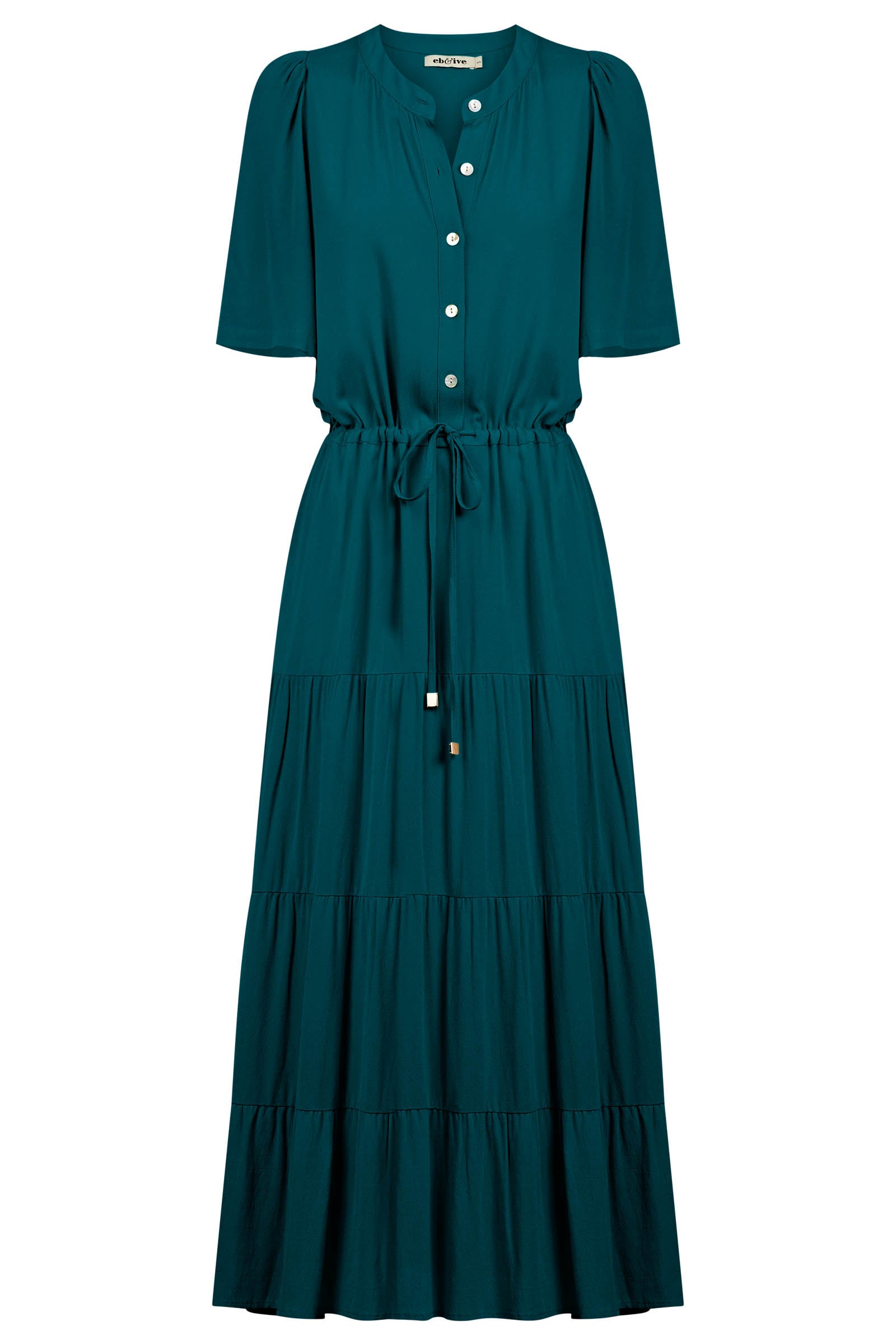 Alegria Tiered Maxi Dress - Lagoon