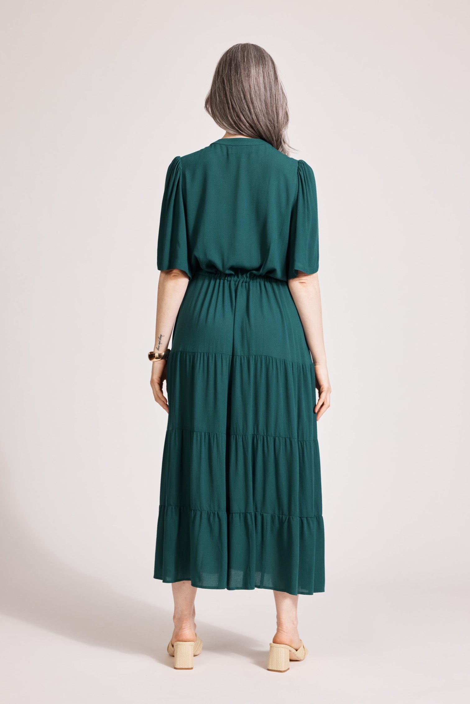 Alegria Tiered Maxi Dress - Lagoon