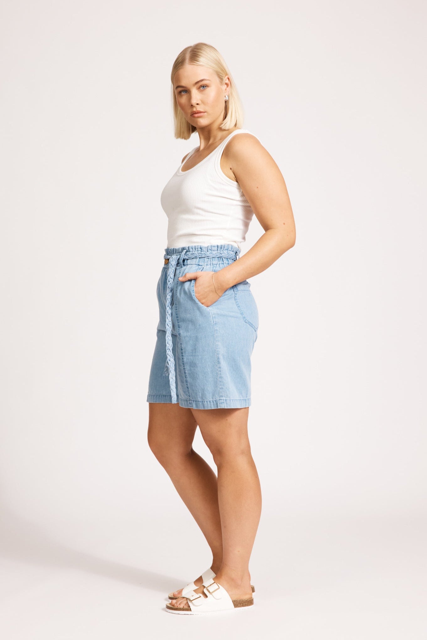 Melenia Denim Short - Denim