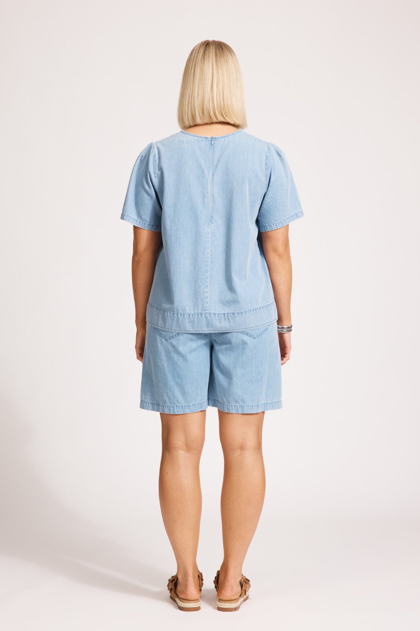 Melenia Denim Top - Denim