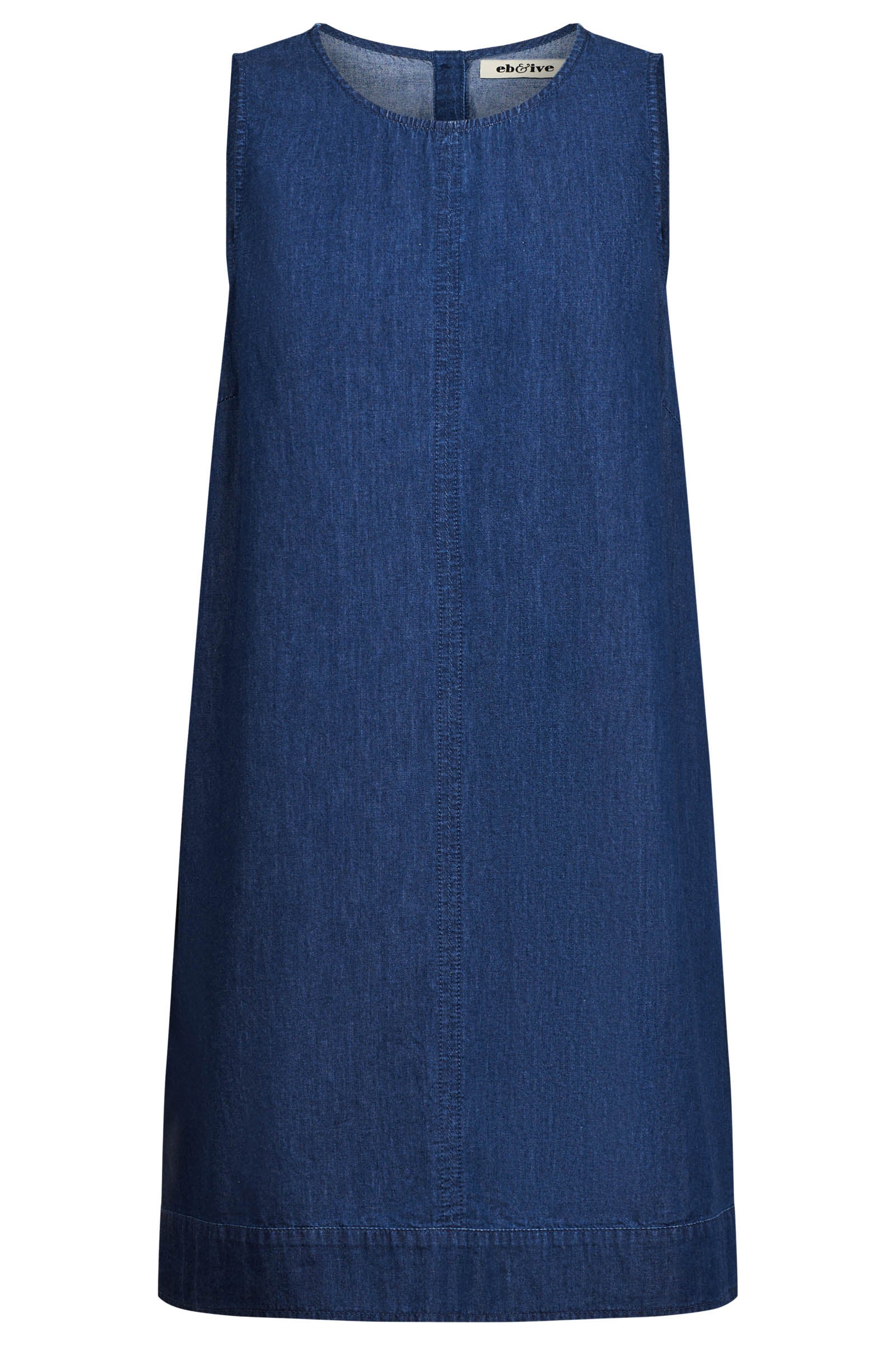 Melenia Denim Tank Dress - Indigo
