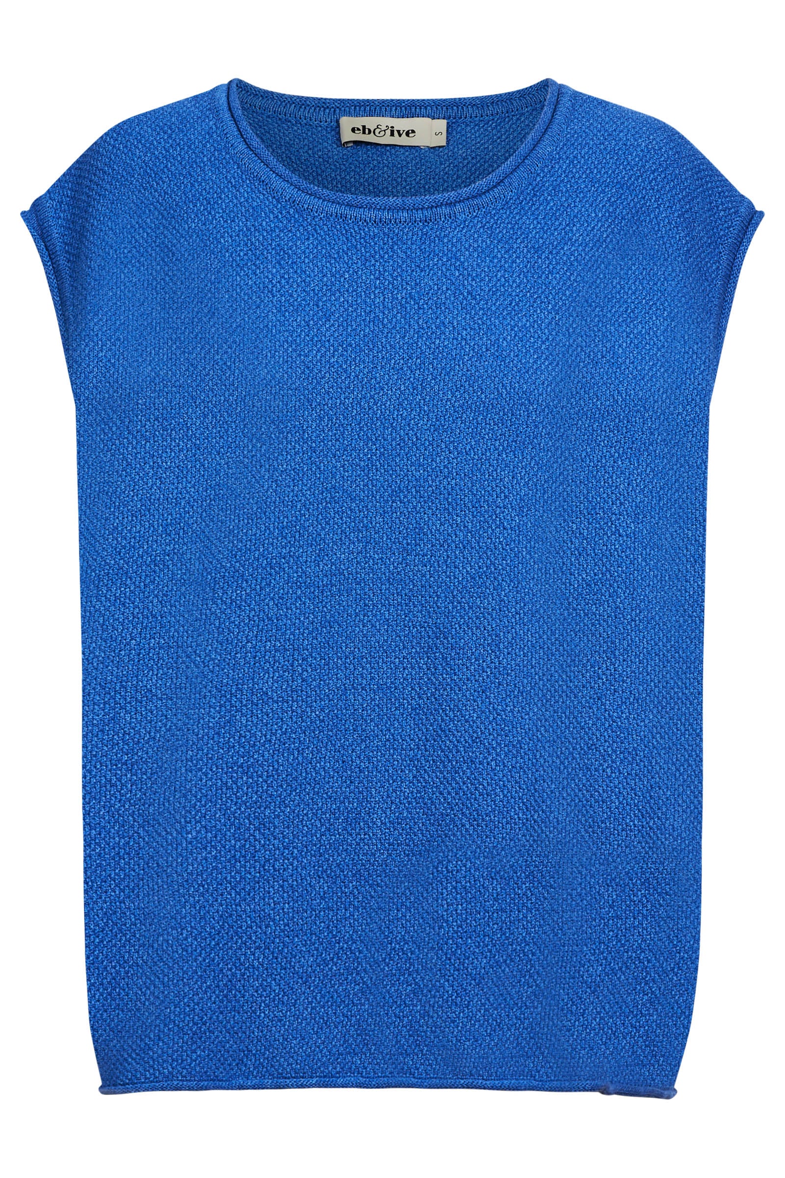 Artemis Sleeveless Knit Top - Aegean