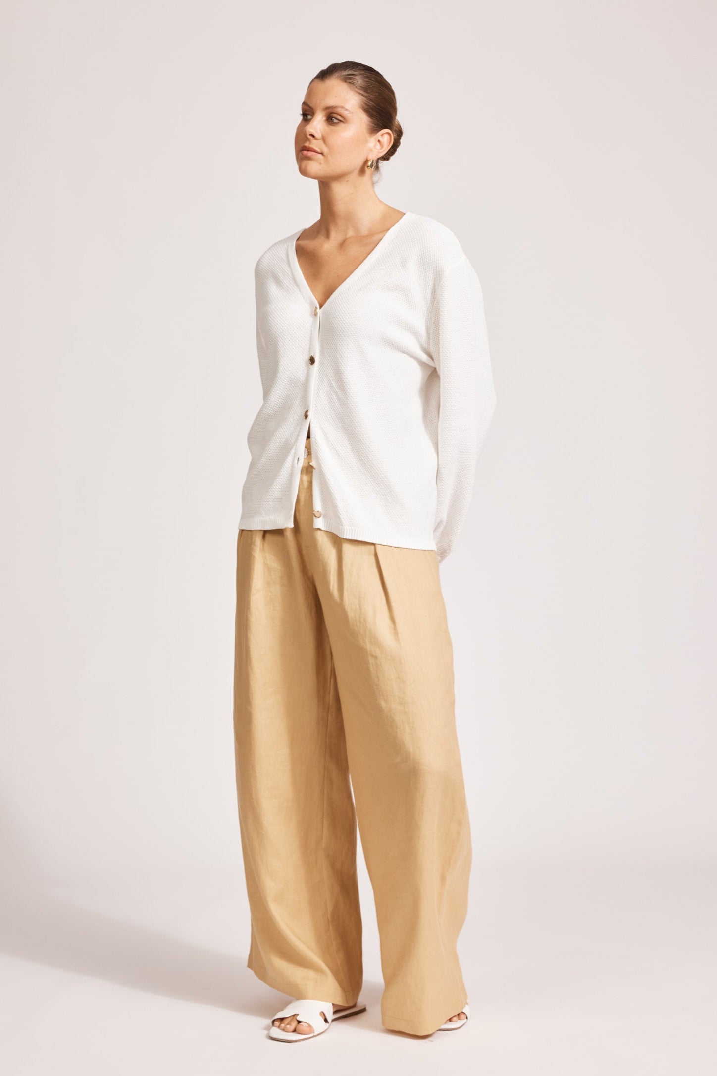 Artemis Knit Cardigan - White
