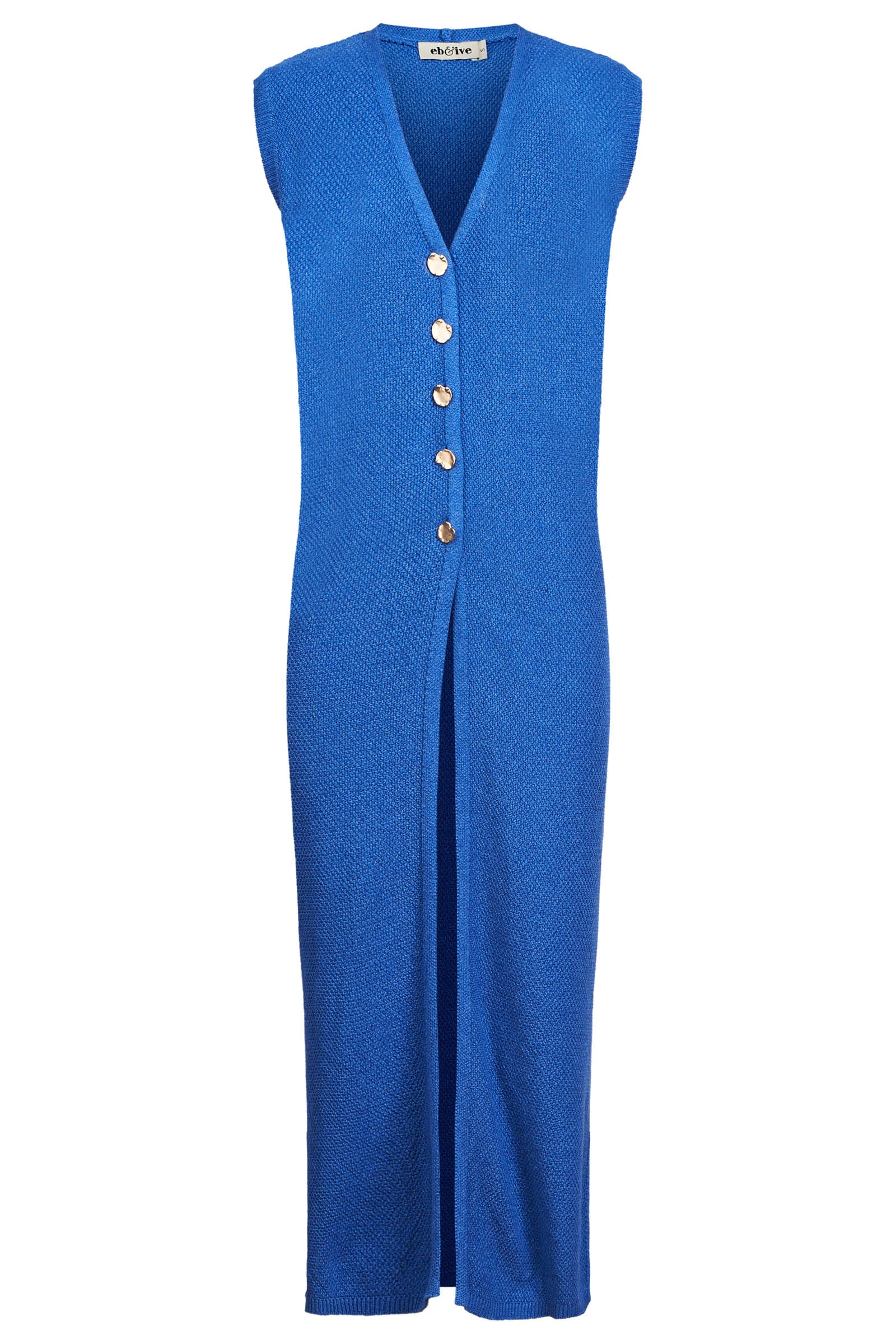 Artemis Knit Vest - Aegean