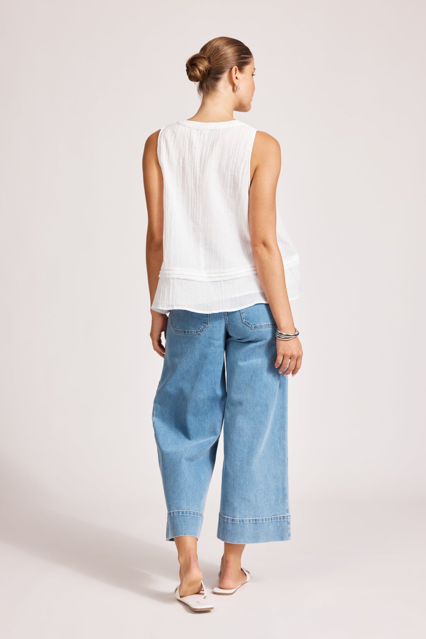 Orsula Tank - White