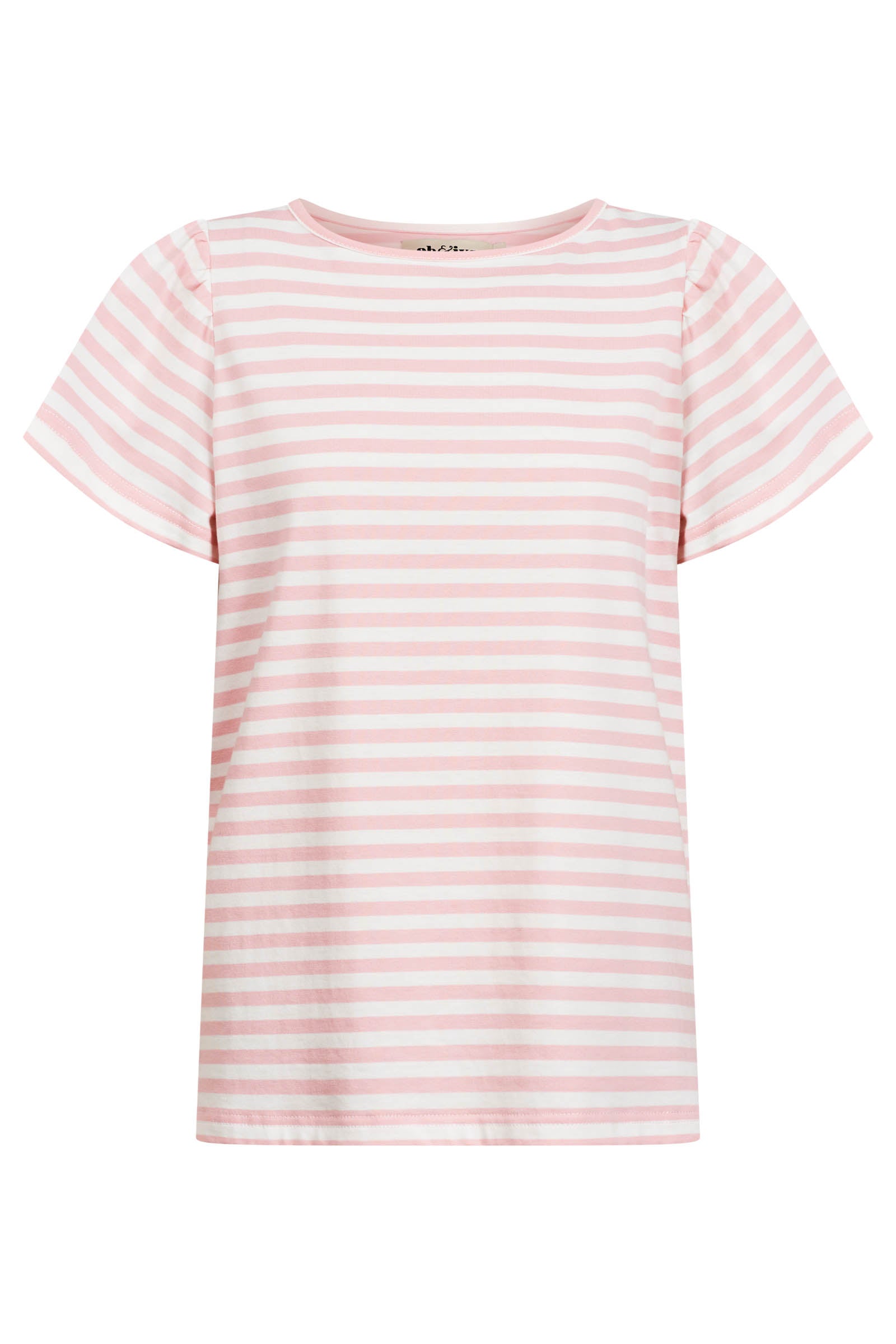 Margherita Stripe Tshirt - Cameo