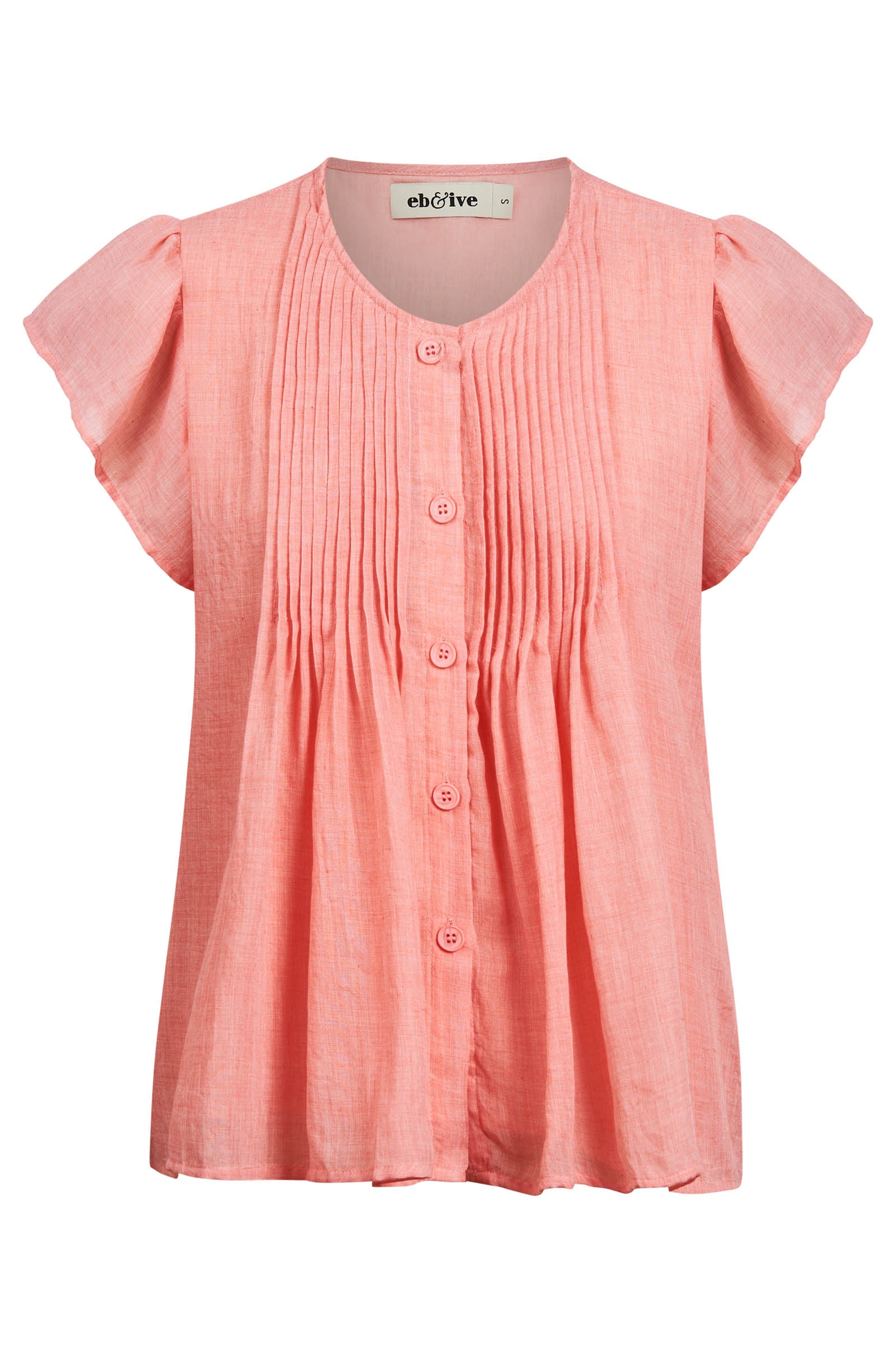 Orsula Button Top - Cameo