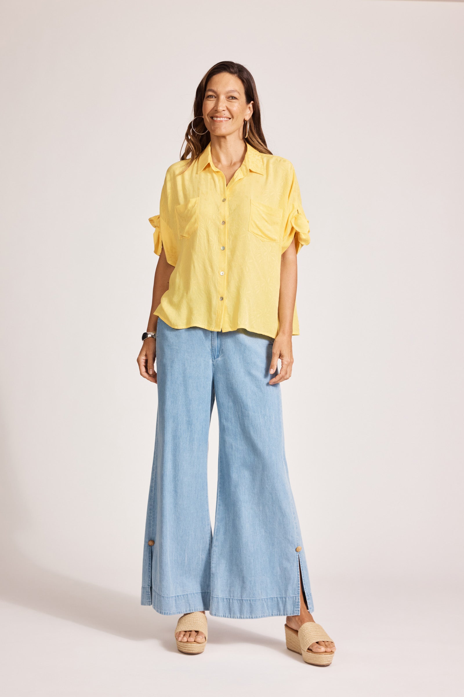 Parisio Tie Shirt - Citrine