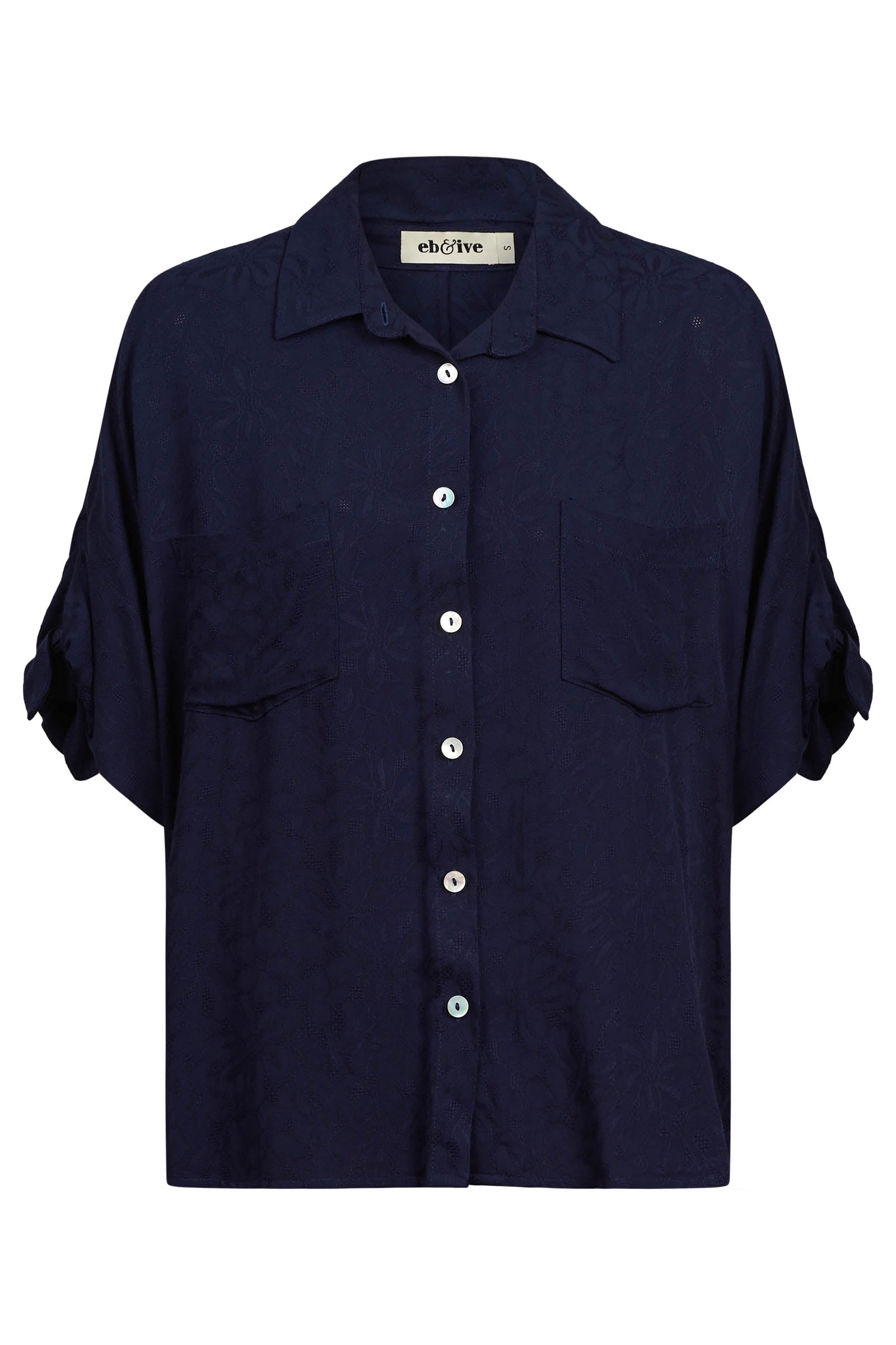 Parisio Tie Shirt - Indigo