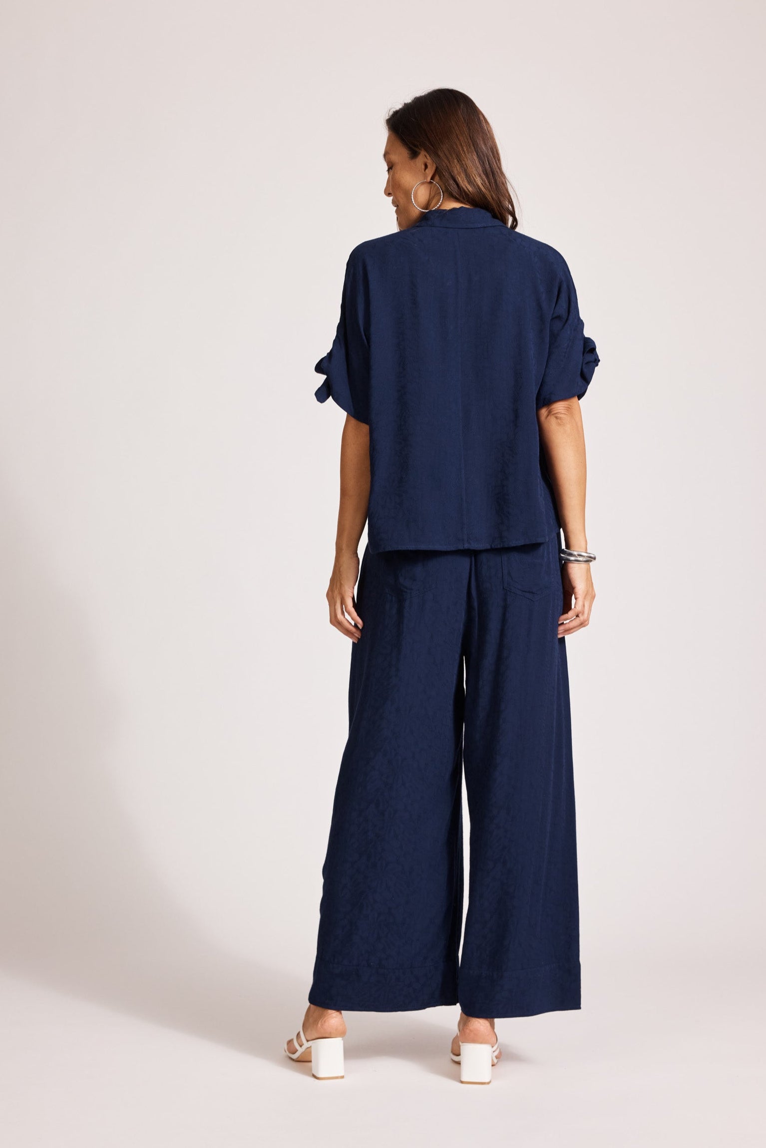 Parisio Tie Shirt - Indigo