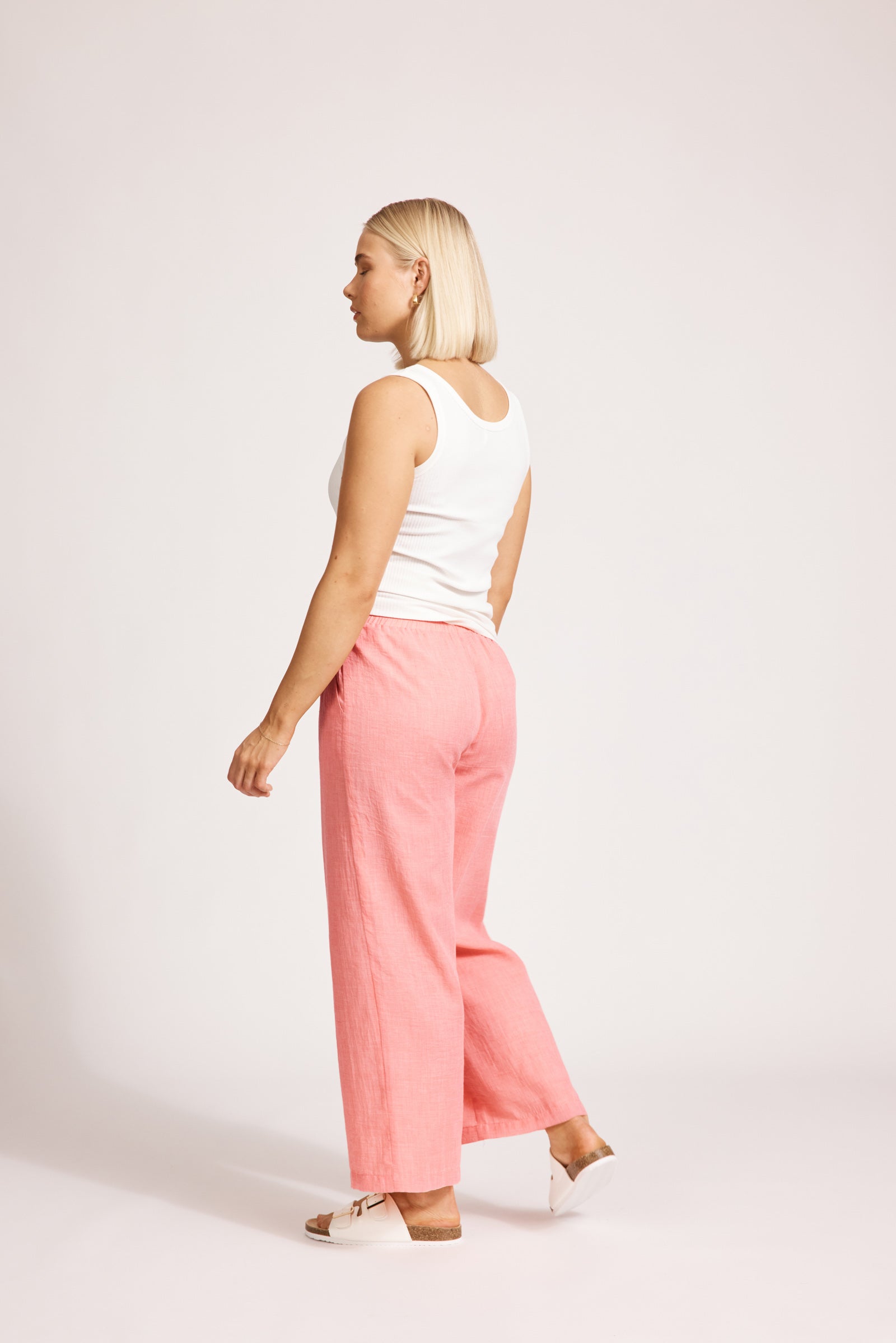 Orsula Crop Pant - Cameo