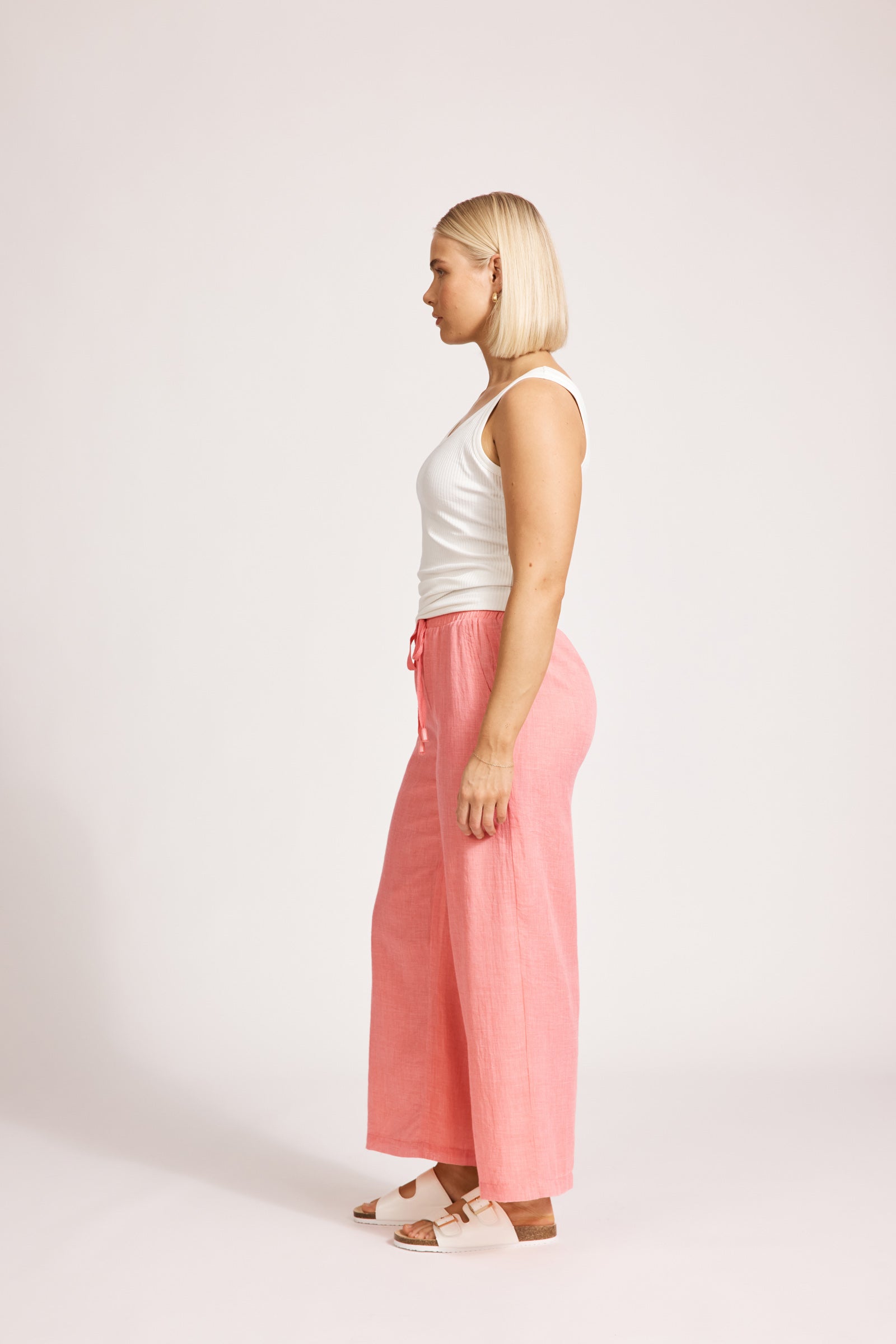 Orsula Crop Pant - Cameo