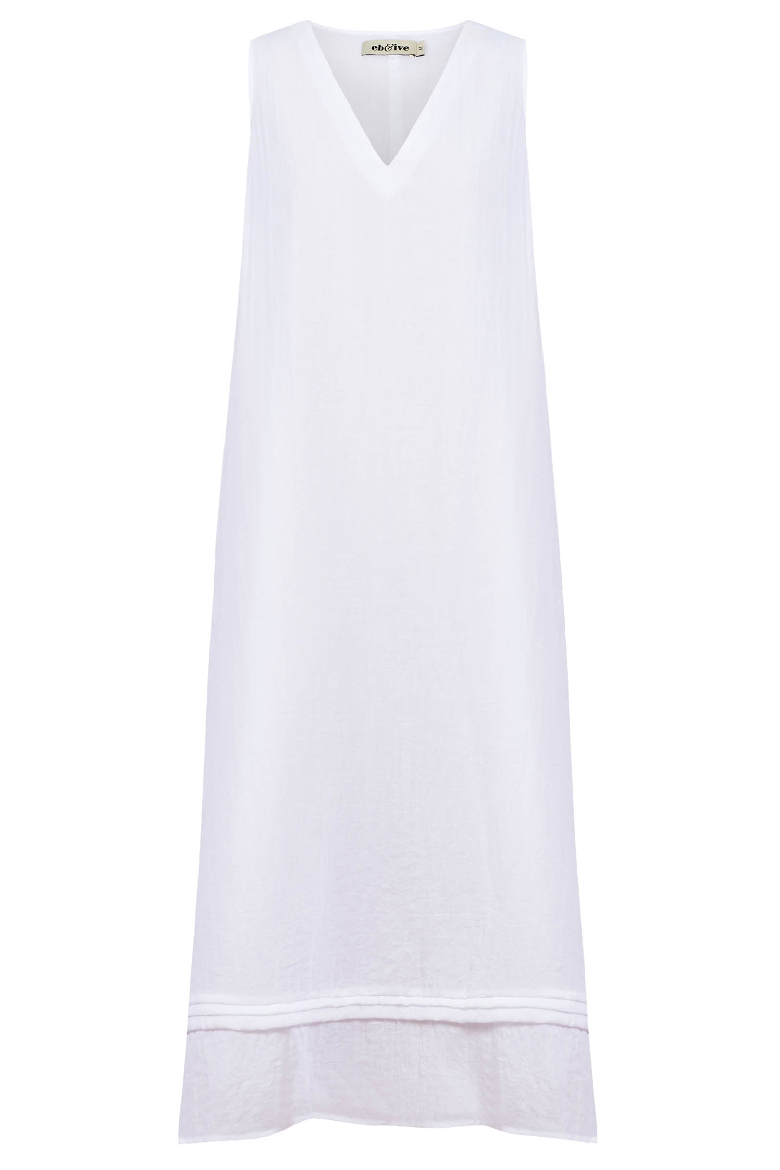 Orsula Tank Maxi Dress - White