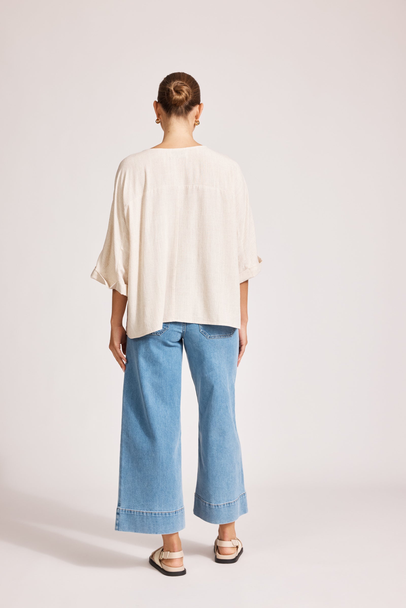 Alesia Relaxed Top - Tusk