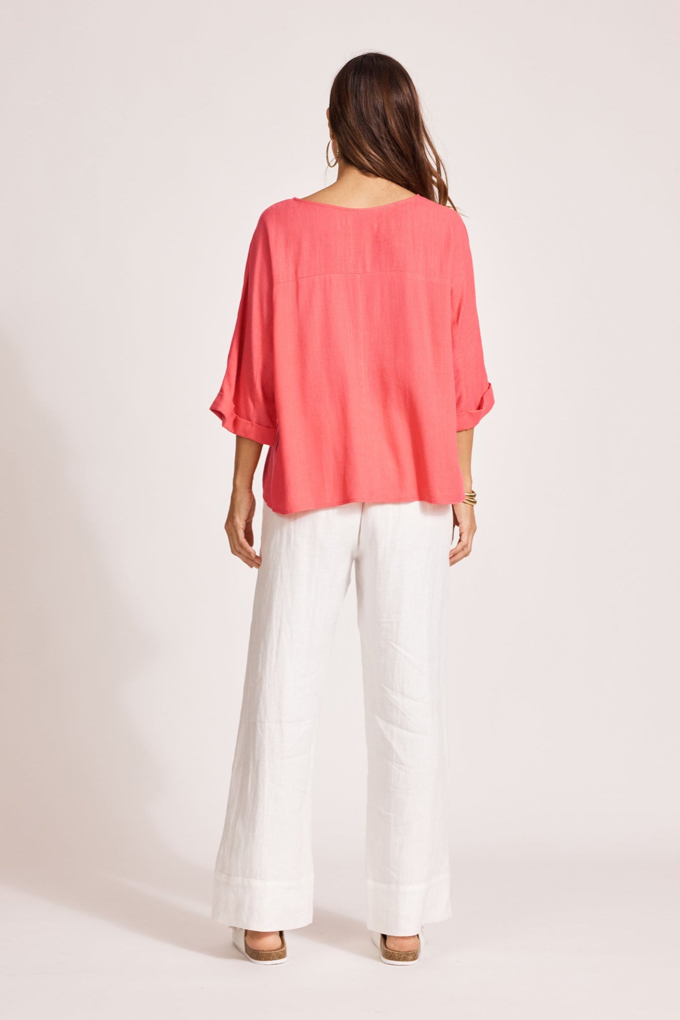 Alesia Relaxed Top - Melon