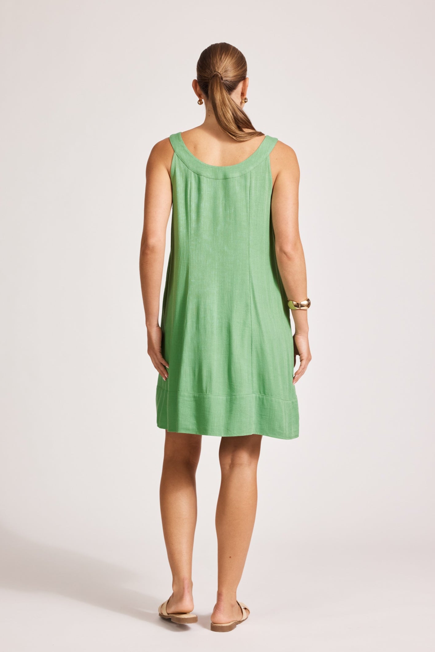 Alesia Tank Dress - Jade