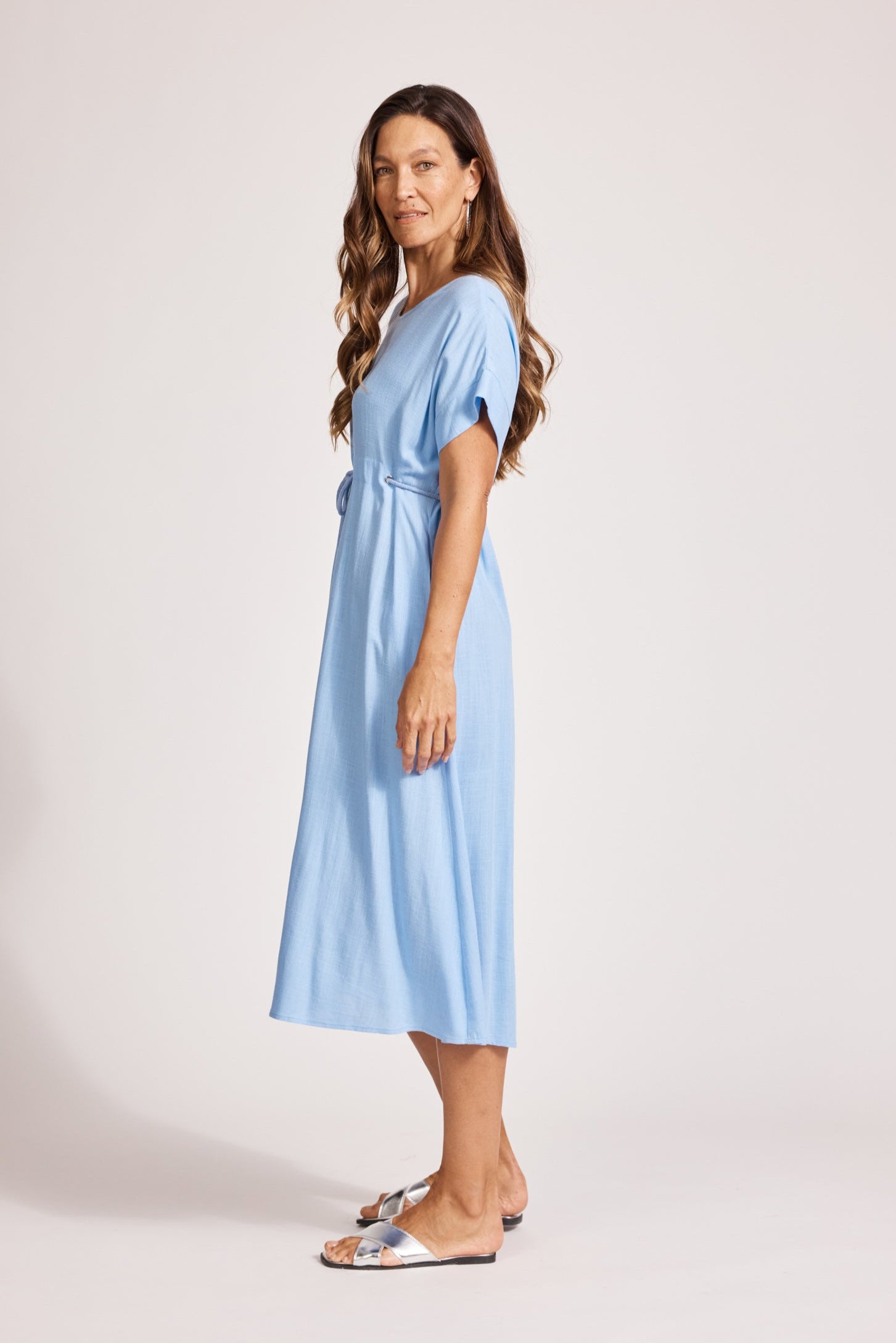 Alesia Rope Tie Dress - Belize