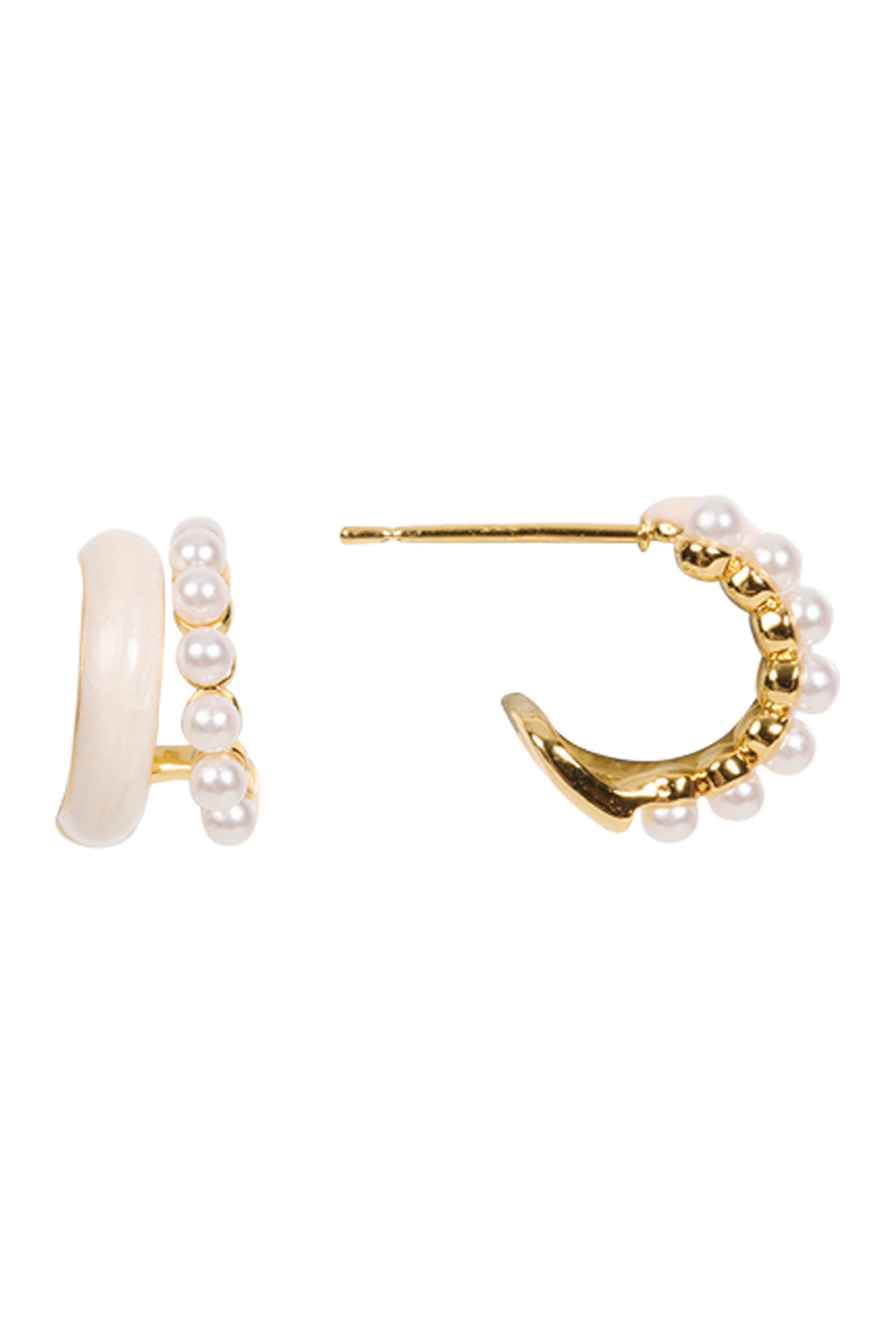 Mira Earring - Pearl Mix