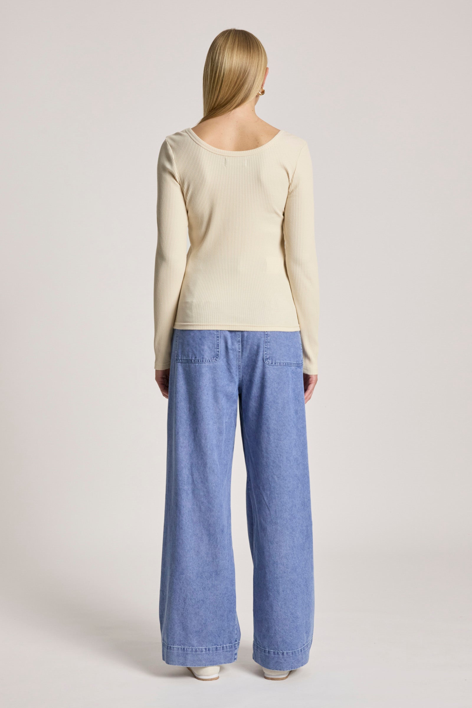 Plage Long Sleeve Tshirt - Dune