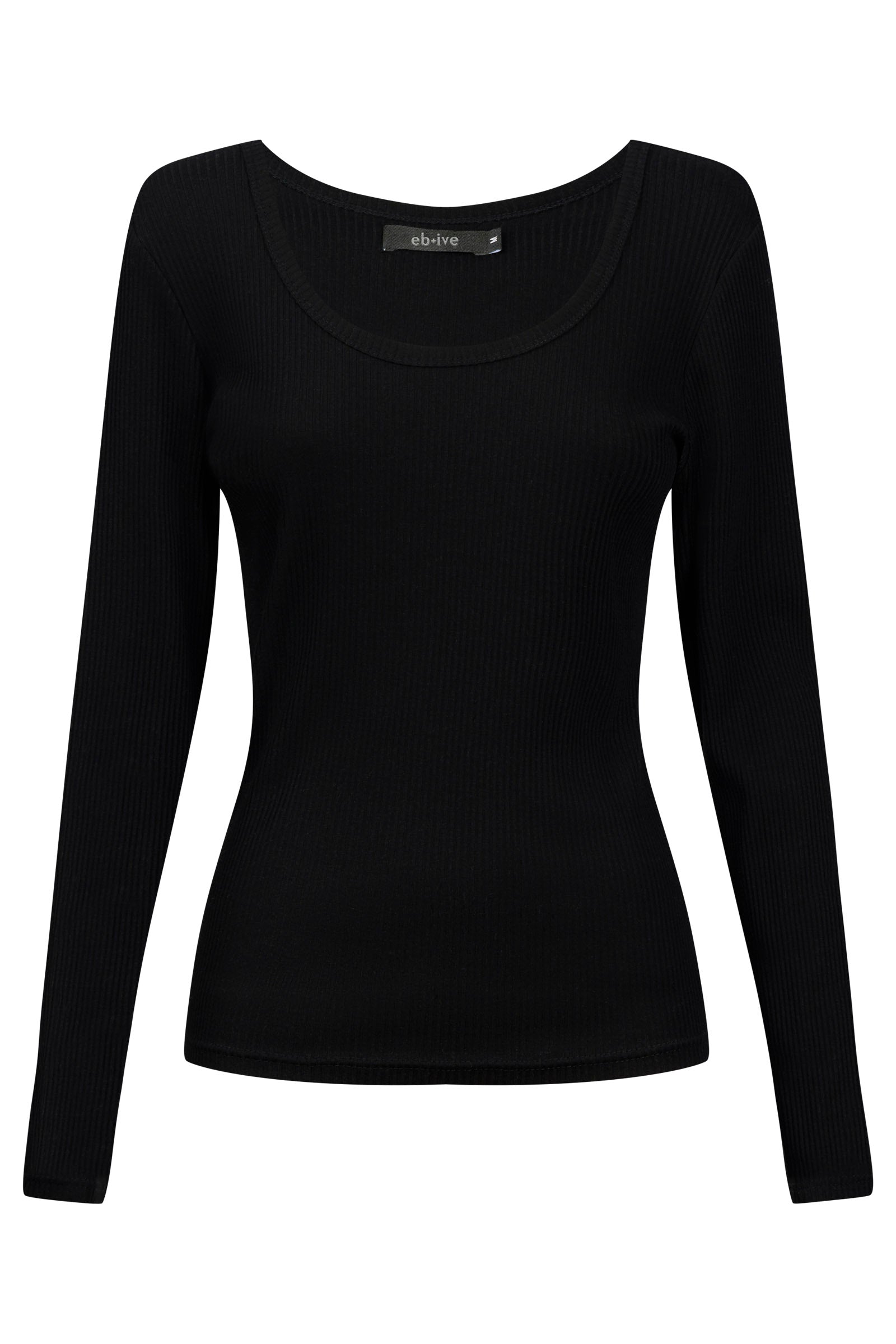 Plage Long Sleeve Tshirt - Black