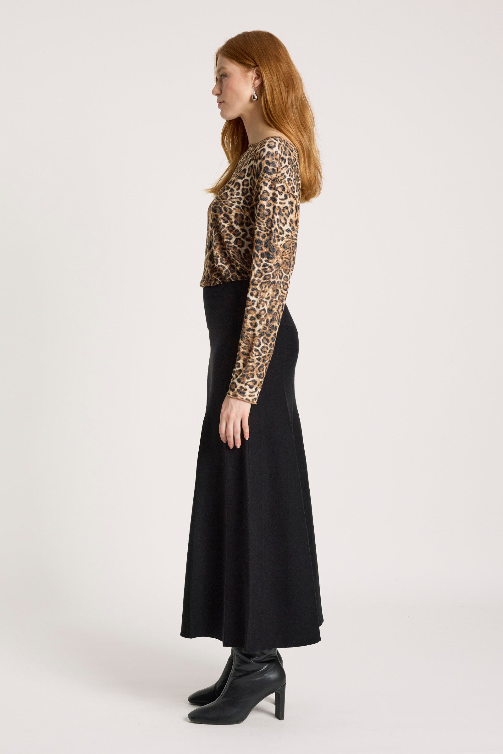 Zala Knit Skirt - Black