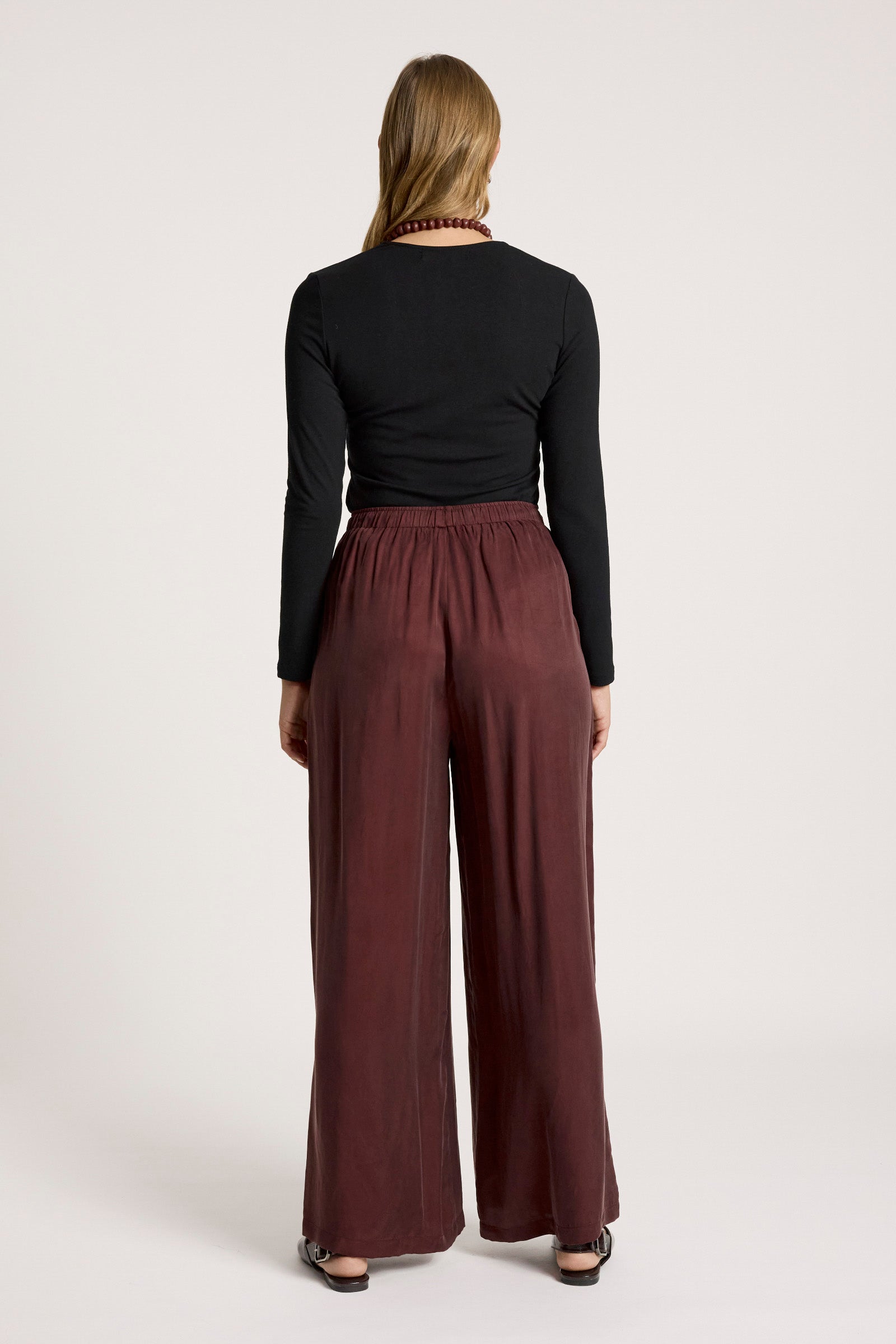 Calista Pant - Mahogany