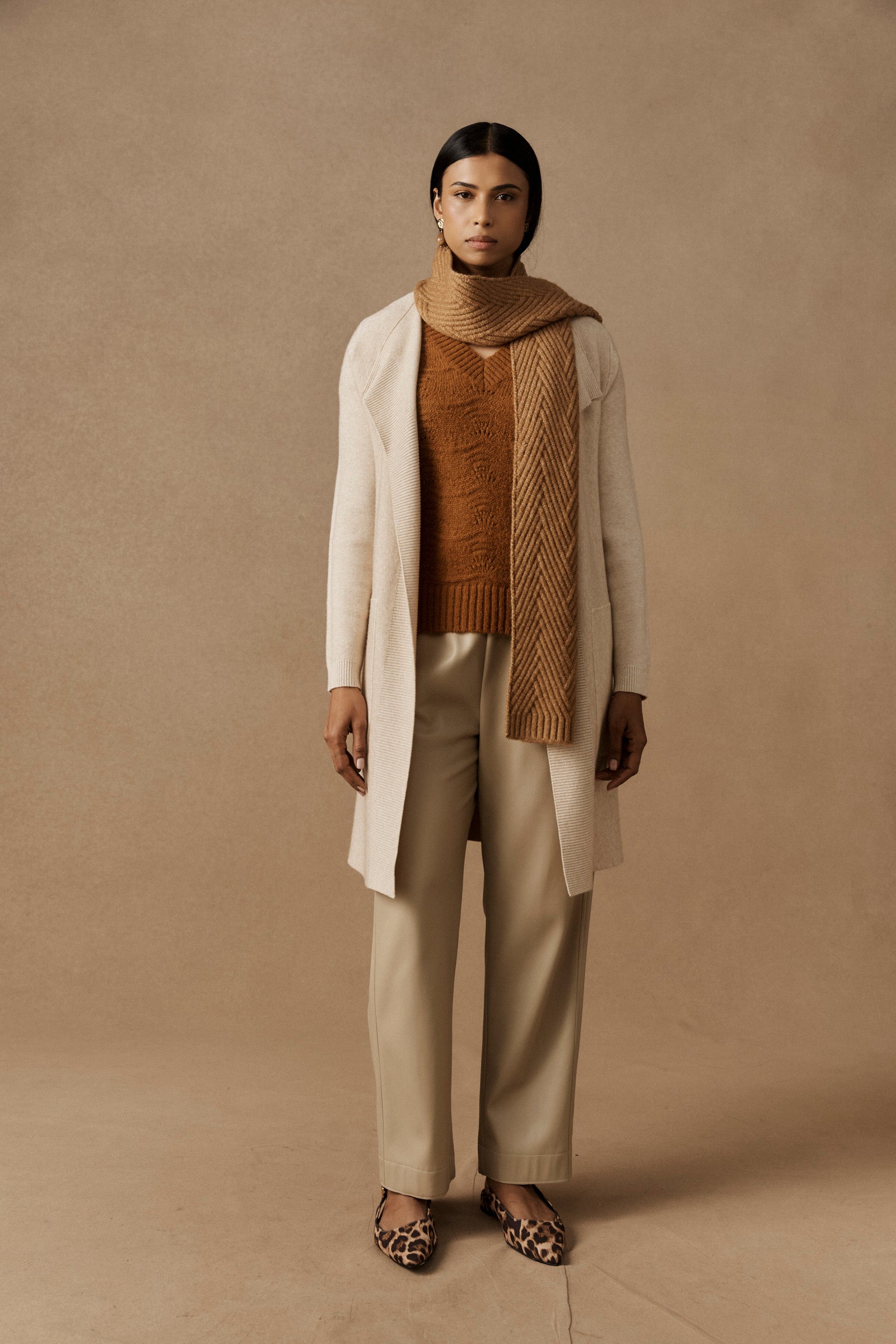 Samira Cardigan - Bisque