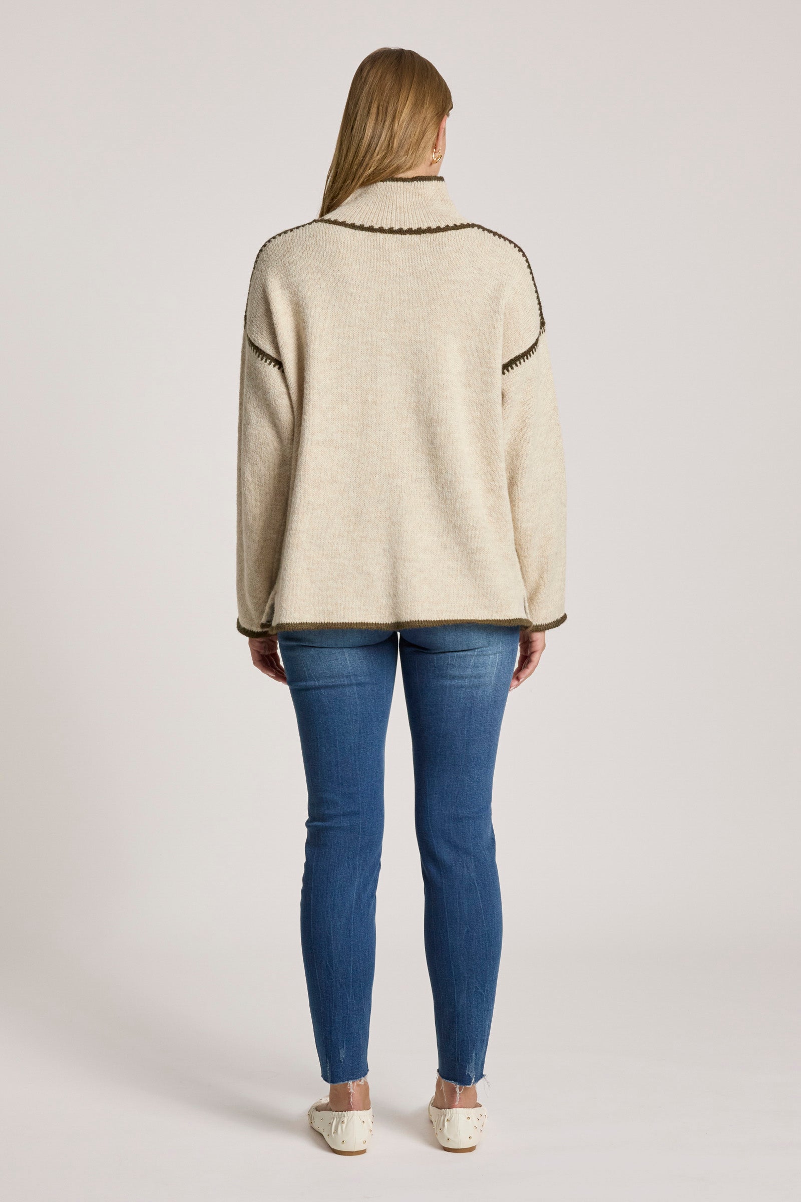 Orin Jumper - Dune/Olive