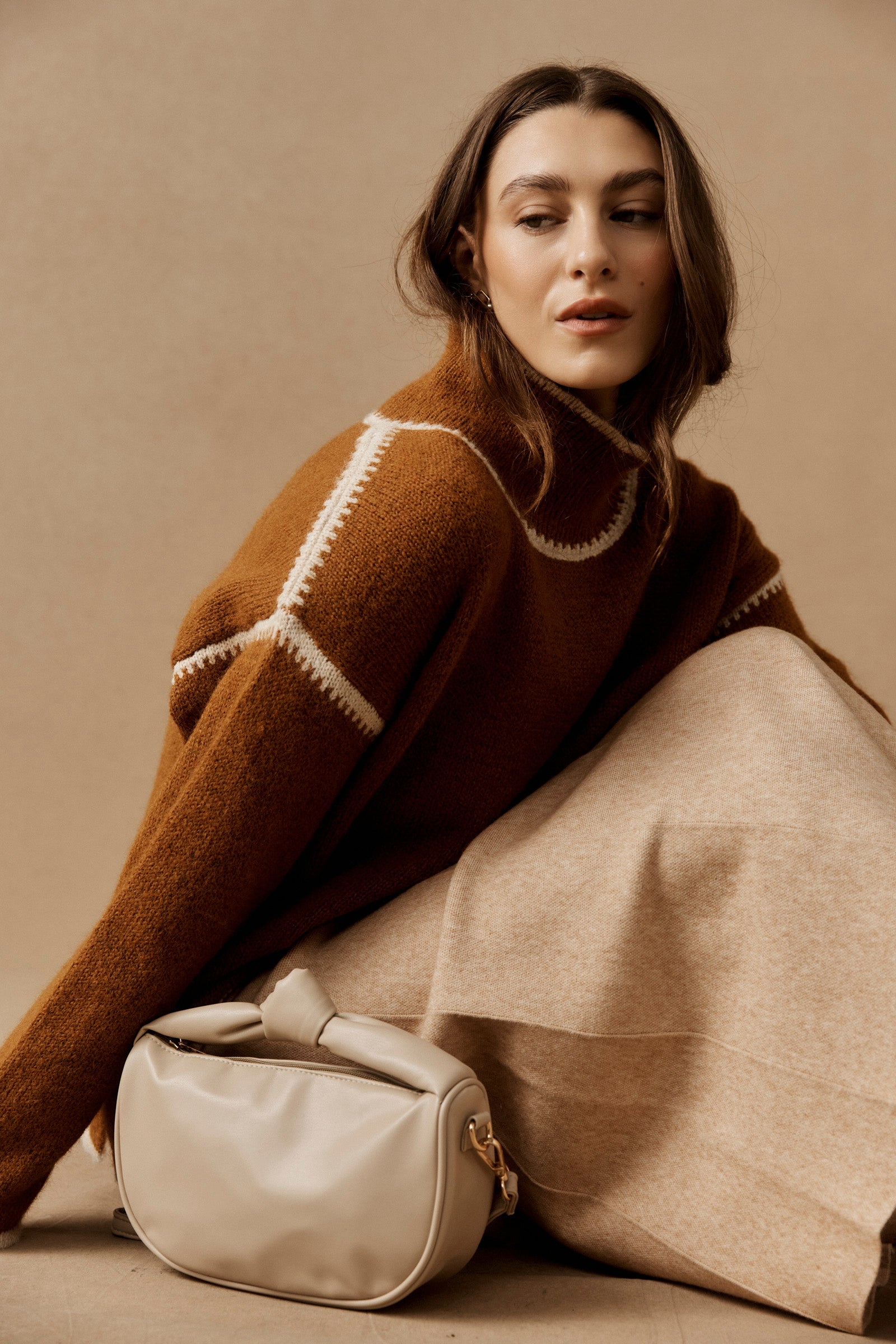 Orin Jumper - Caramel/Dune