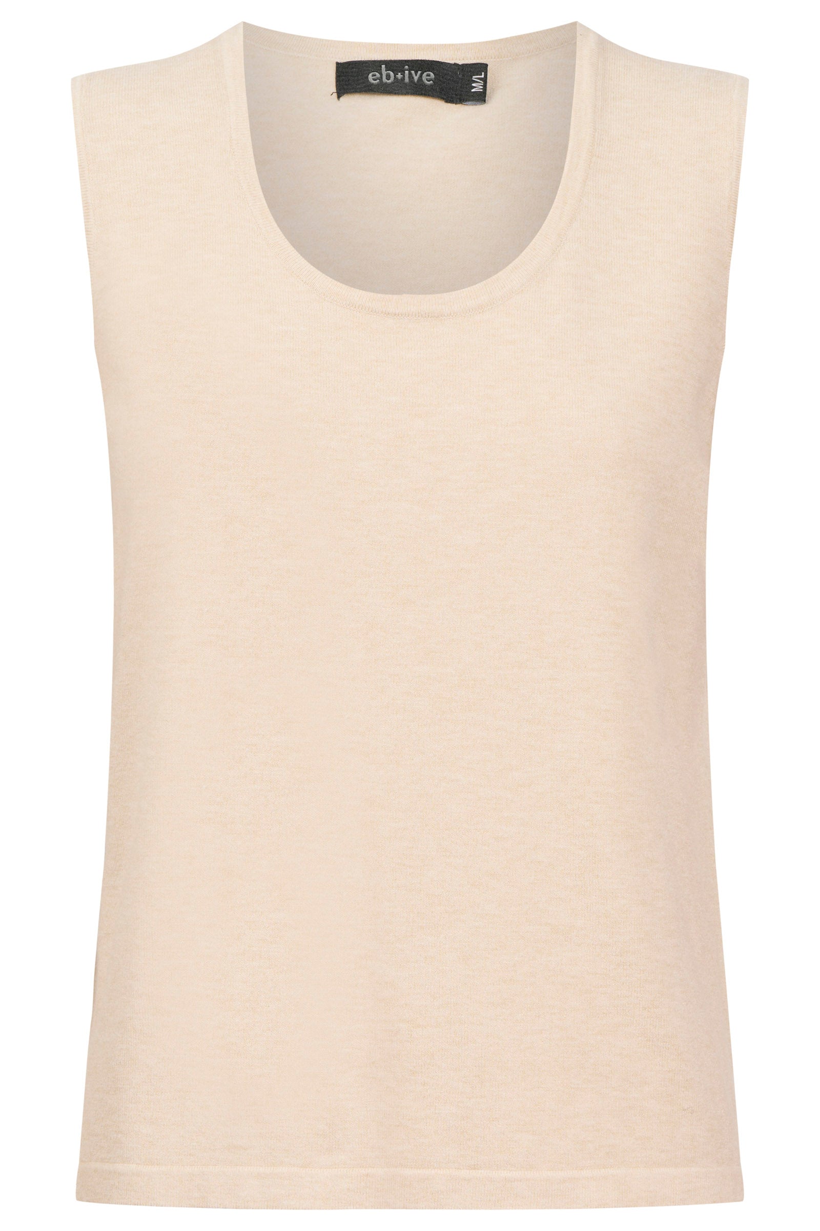 Samira Knit Tank - Bisque