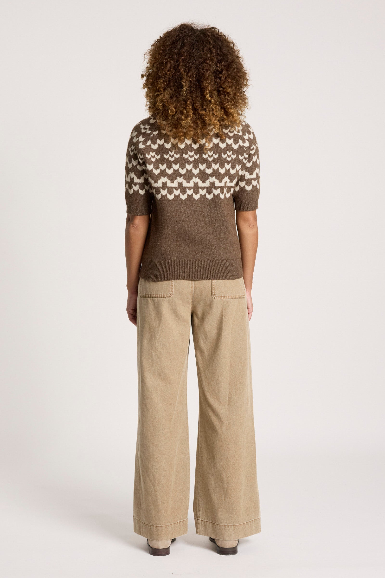 Maasai Knit Top - Cocoa/Dune