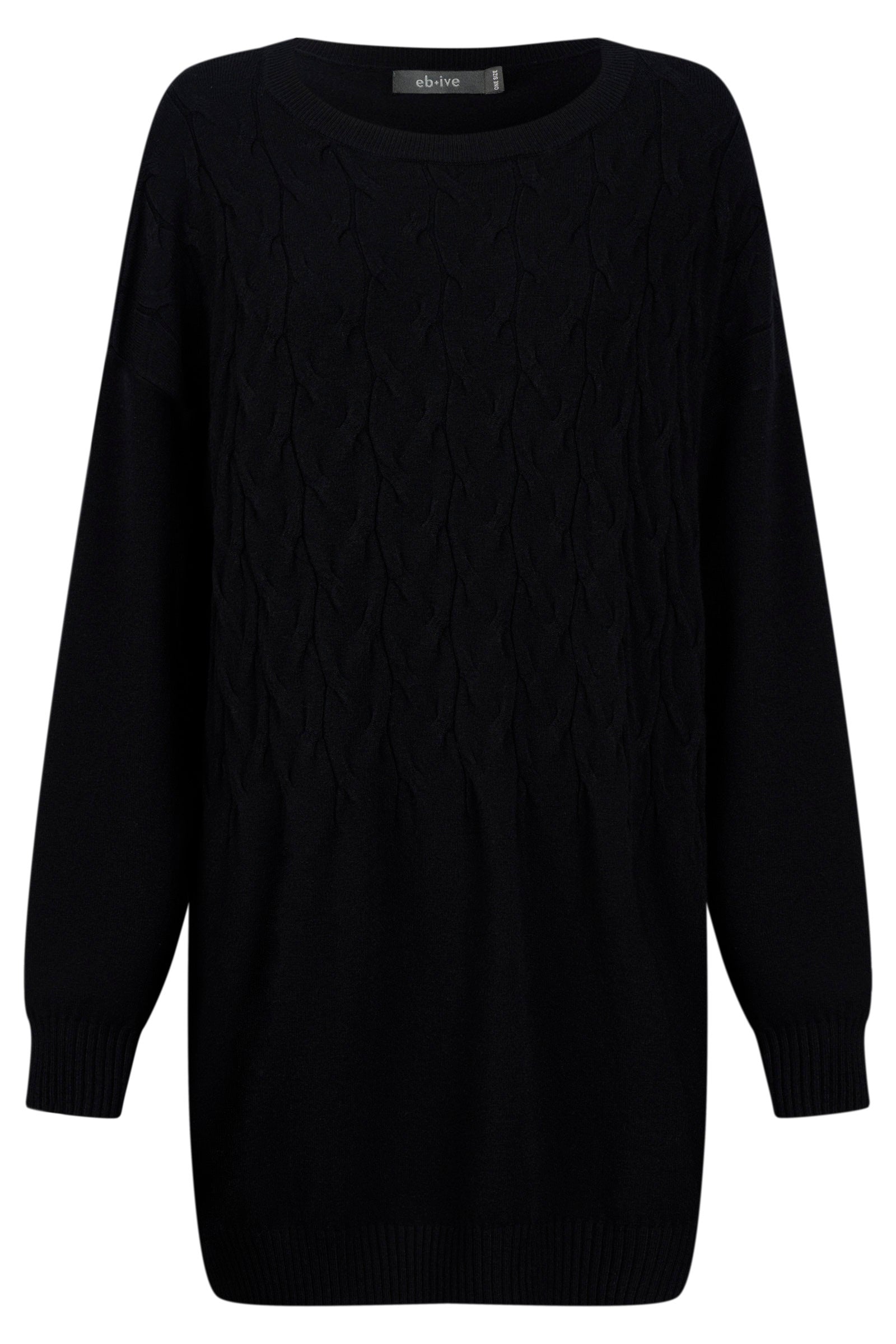 Samira Relaxed Knit - Black