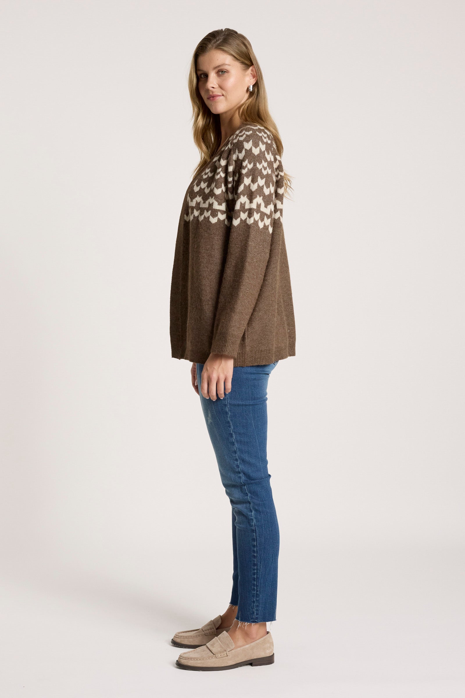 Maasai Cardigan - Cocoa/Dune