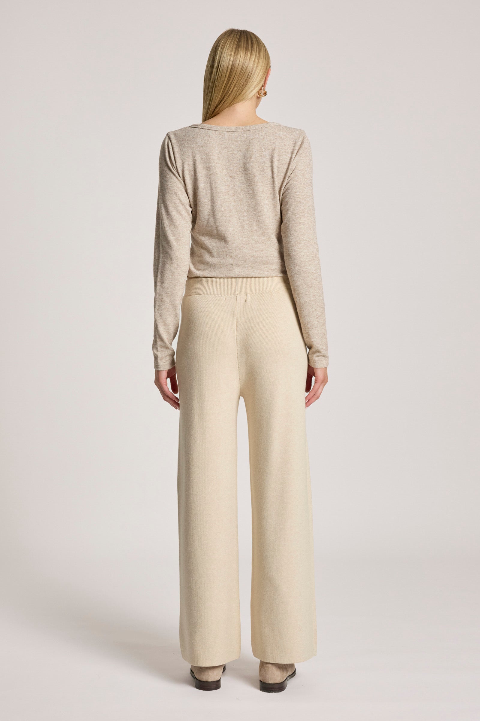 Samira Knit Pant - Bisque