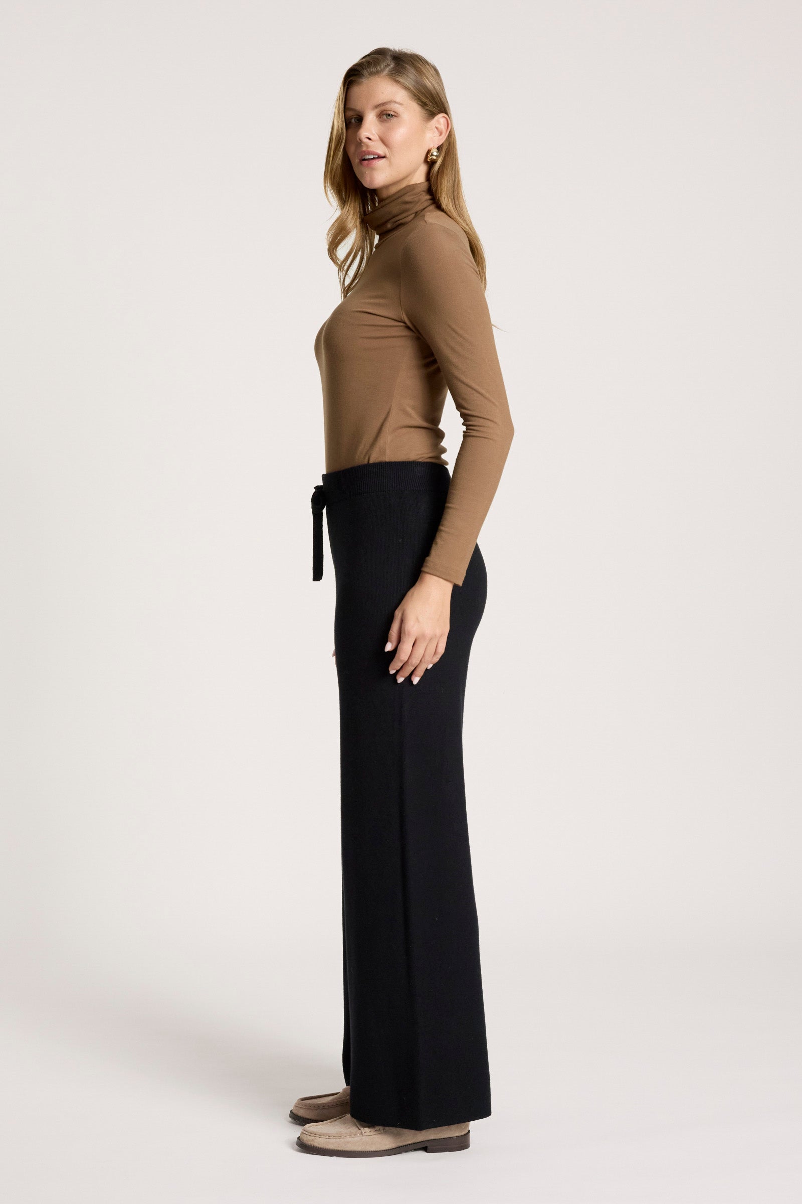 Samira Knit Pant - Black