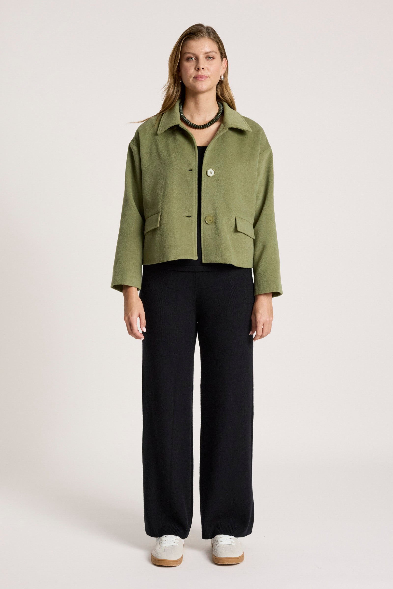 Wanderer Crop Jacket - Pampas