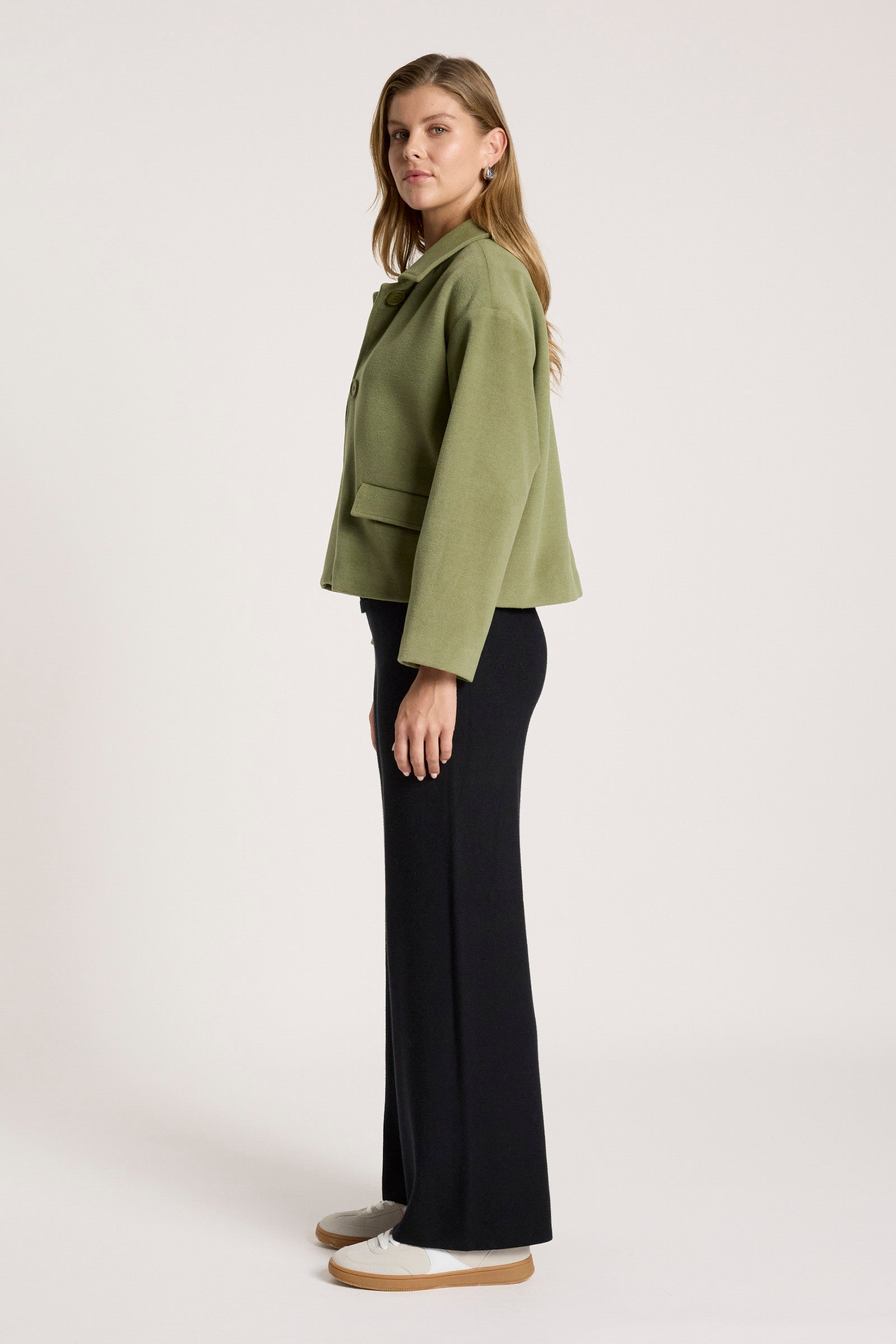 Wanderer Crop Jacket - Pampas