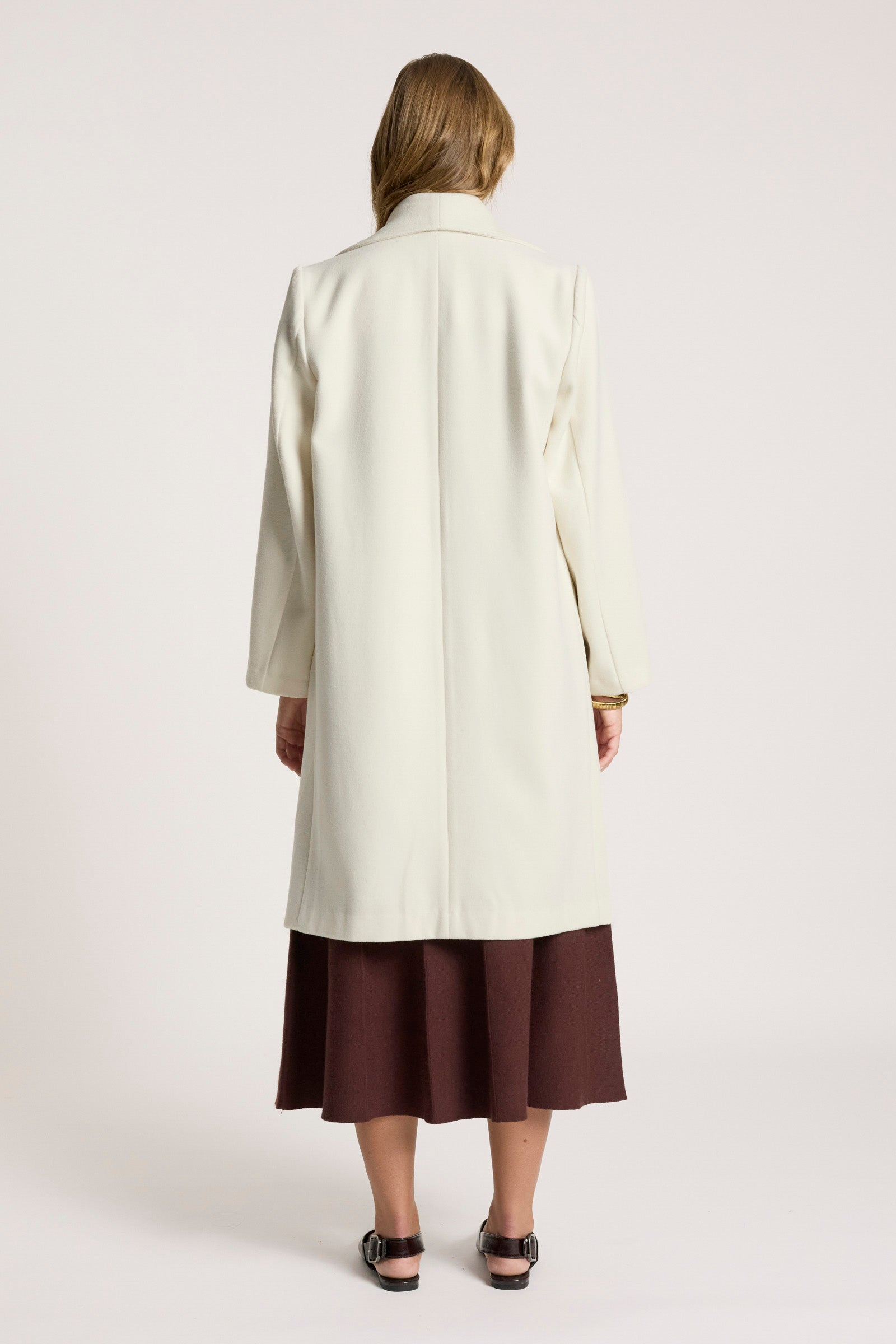 Wanderer Coat - Ecru