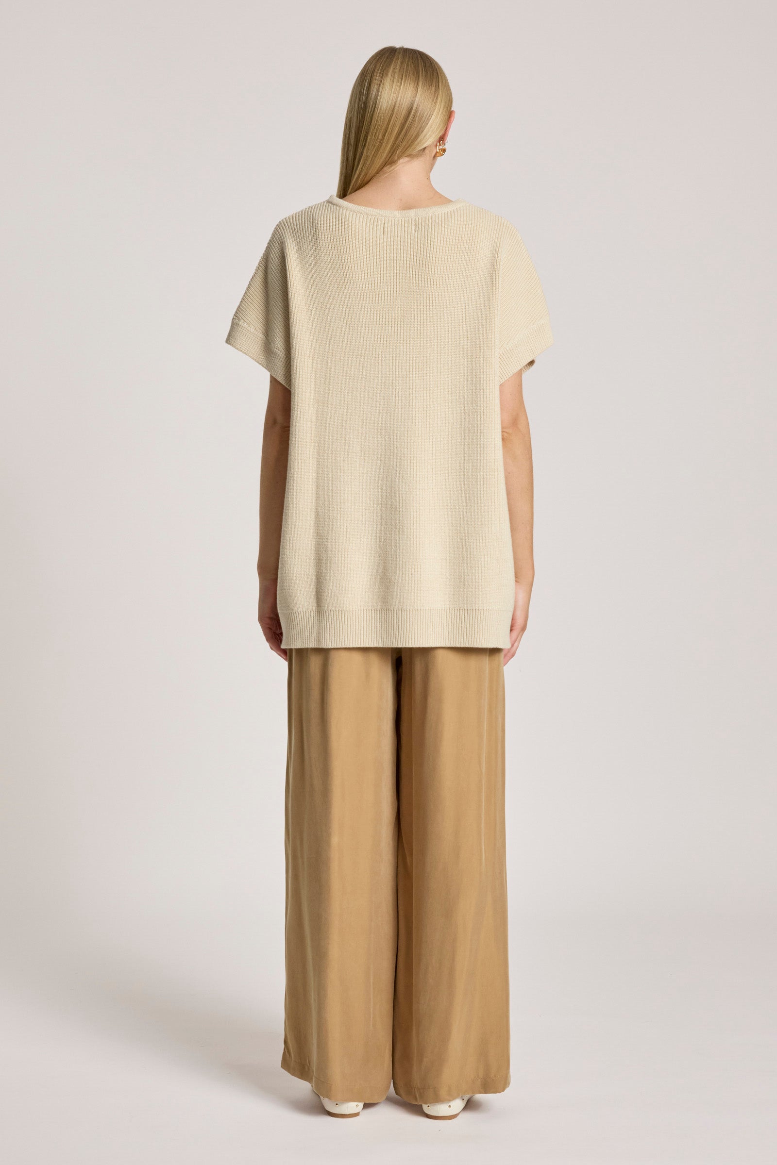 Berber Vest Cardigan - Dune