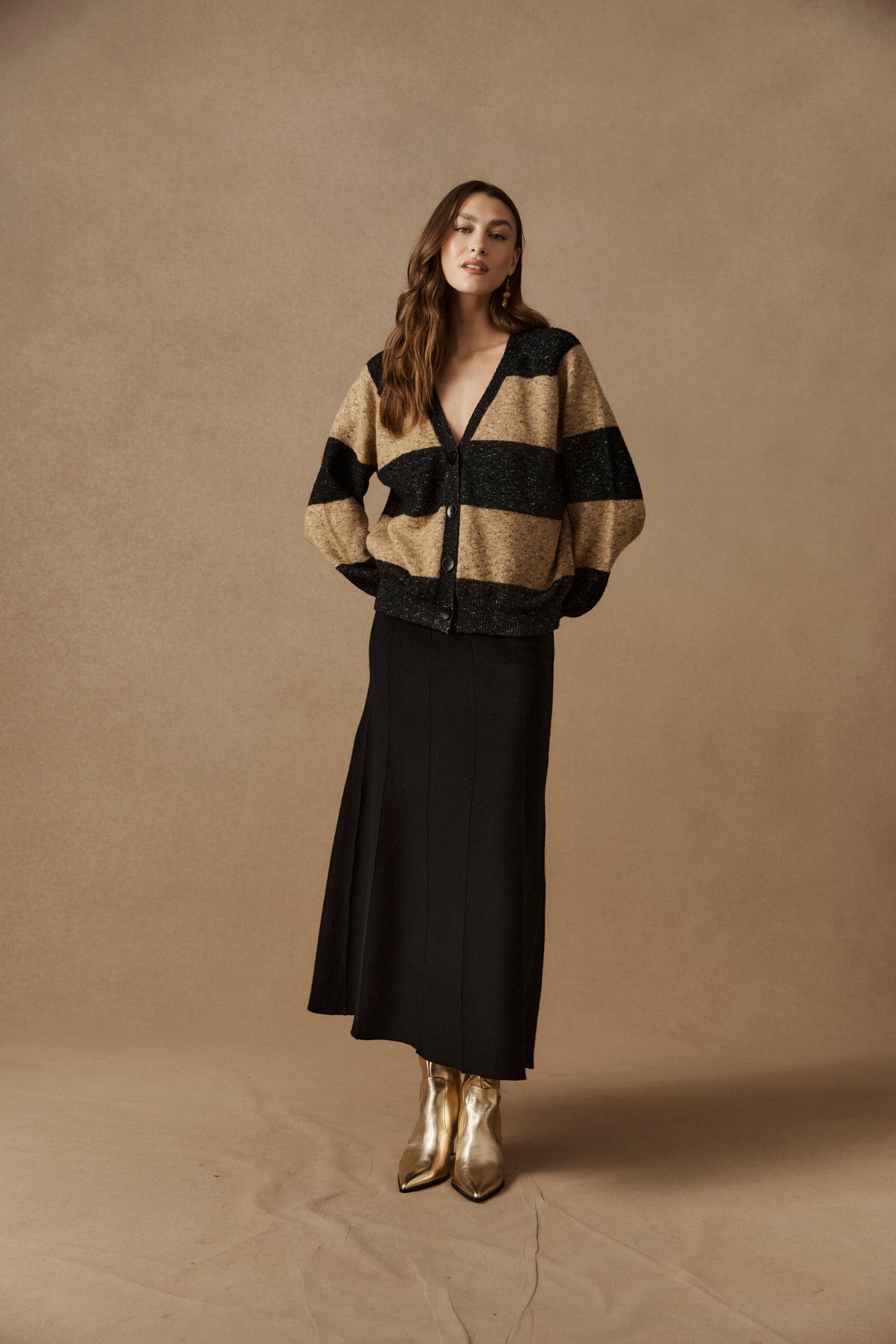 Zala Knit Skirt - Black