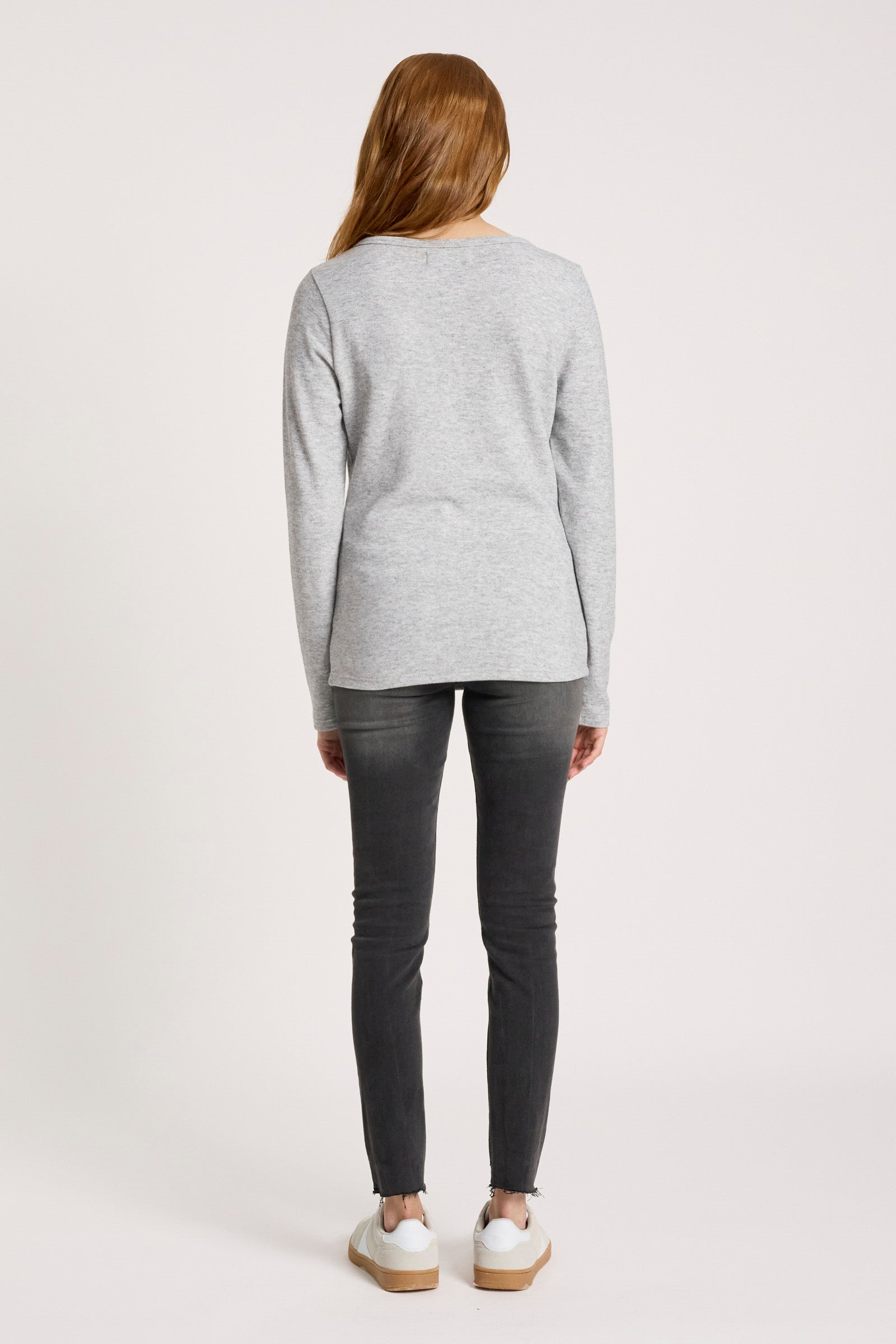 Rumi Long Sleeve Top - Marle