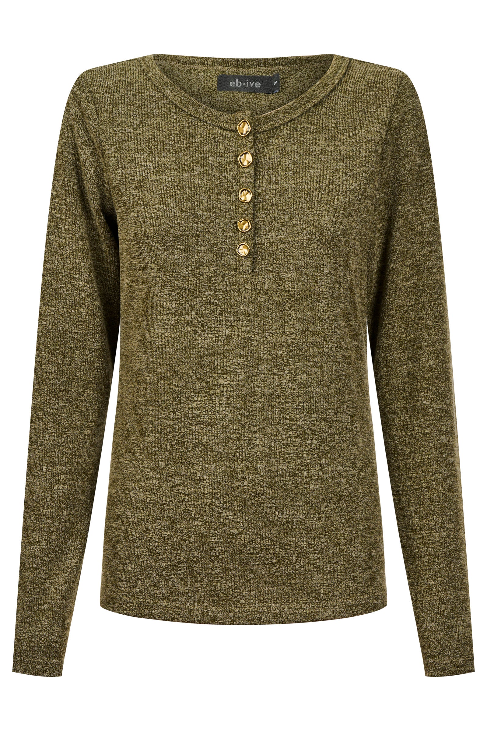 Rumi Long Sleeve Top - Olive