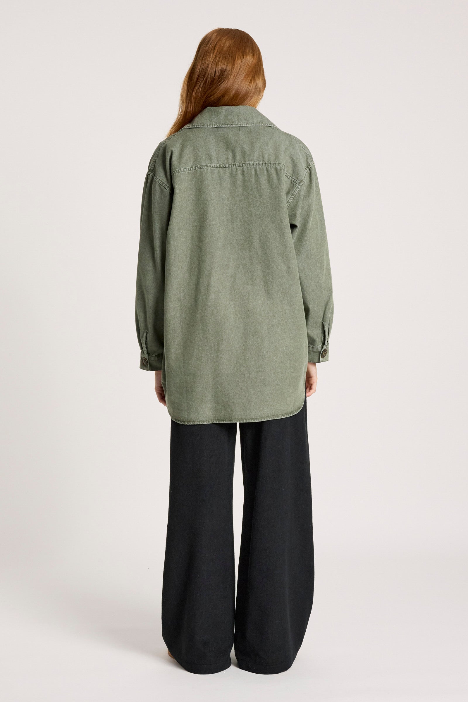 Bodhi Denim Jacket - Olive